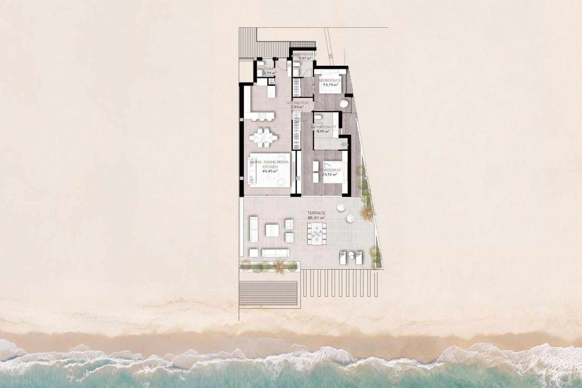 New Build - Apartment / Flat * - Estepona * - Playa del Cristo