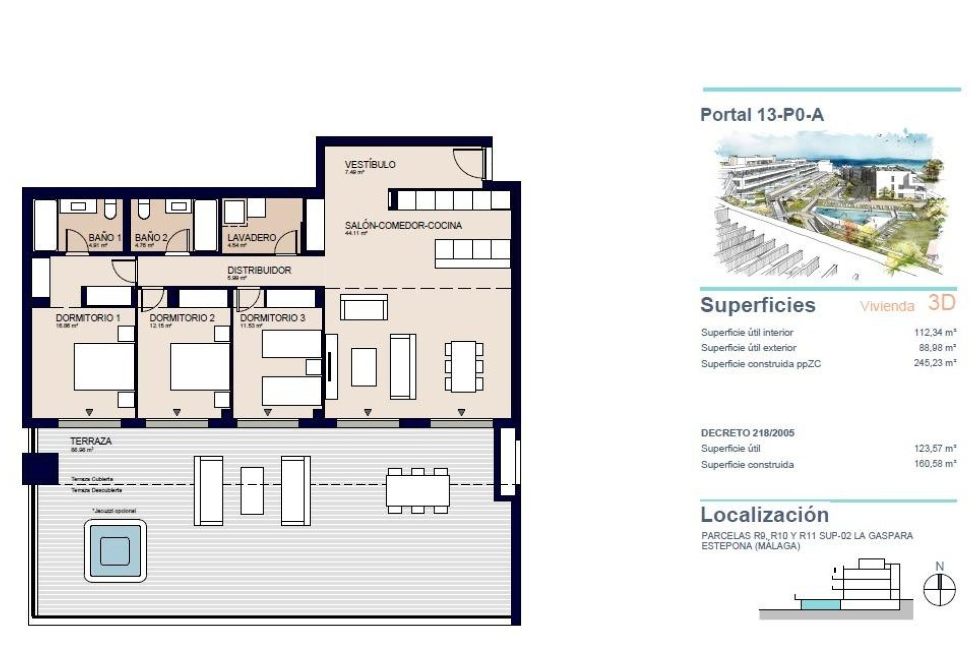 New Build - Apartment / Flat * - Estepona * - Urb. La Gaspara