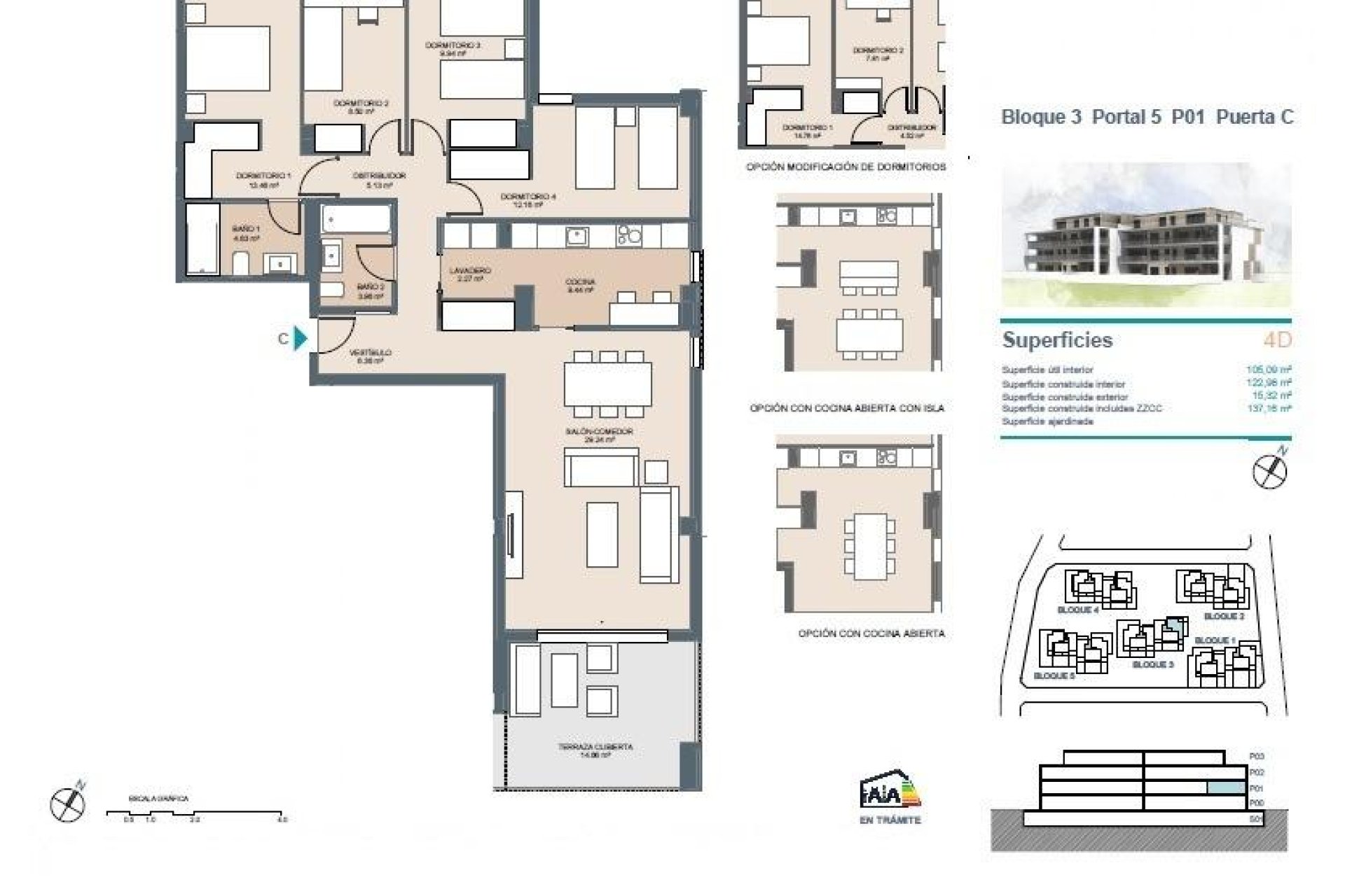 New Build - Apartment / flat - Godella - Urb. Campolivar