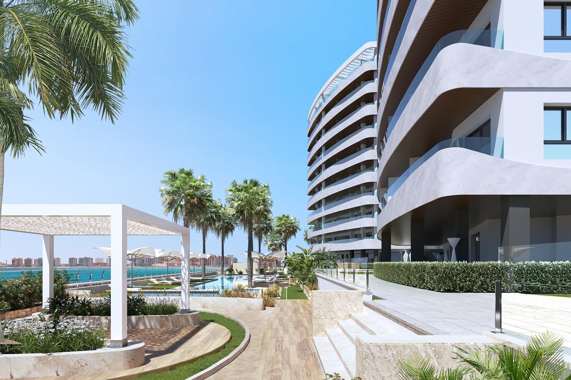 New Build - Apartment / flat - La Manga del Mar Menor - 1ª Linea Del Mar Mediterraneo