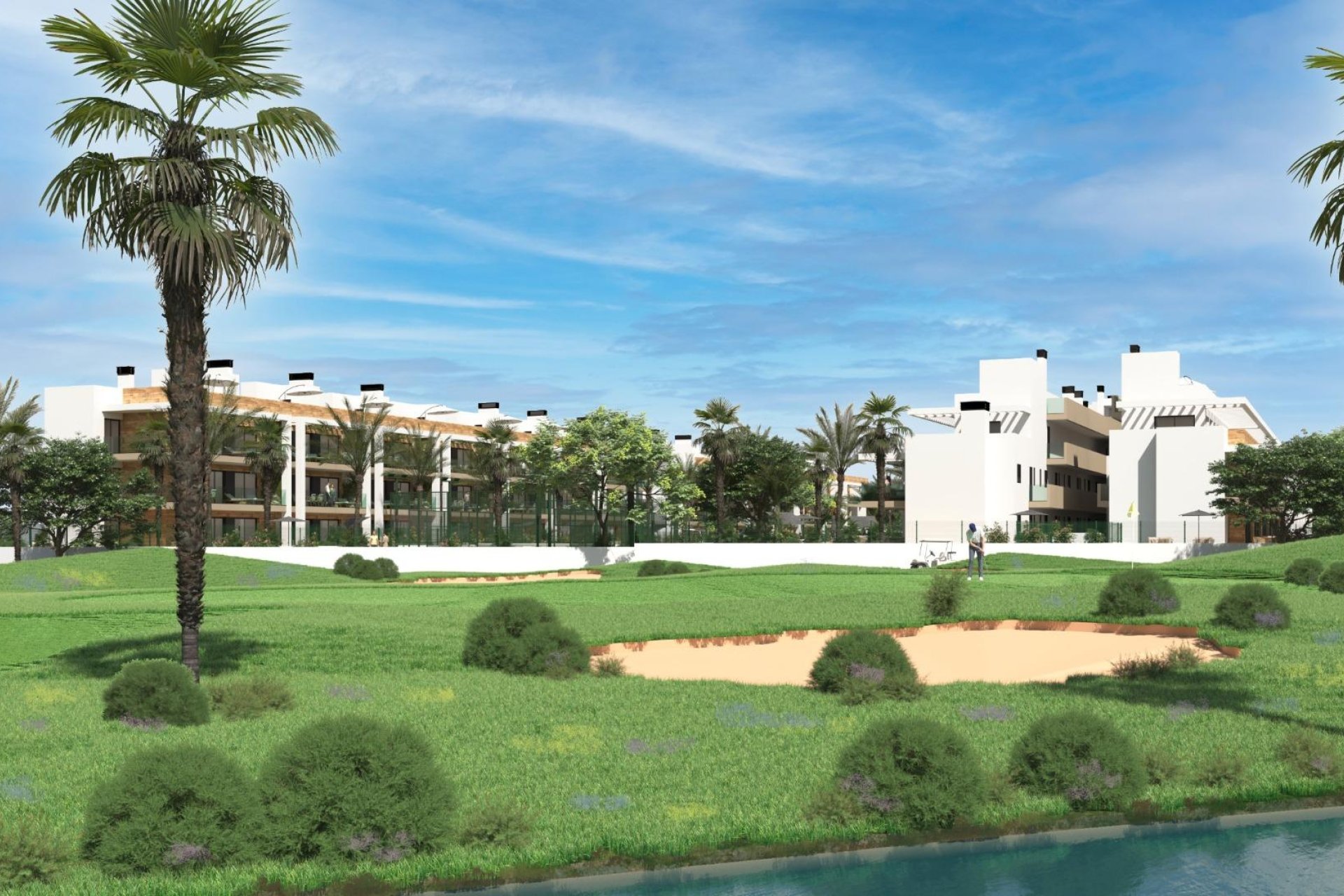 New Build - Apartment / flat - Los Alcazares - Serena Golf