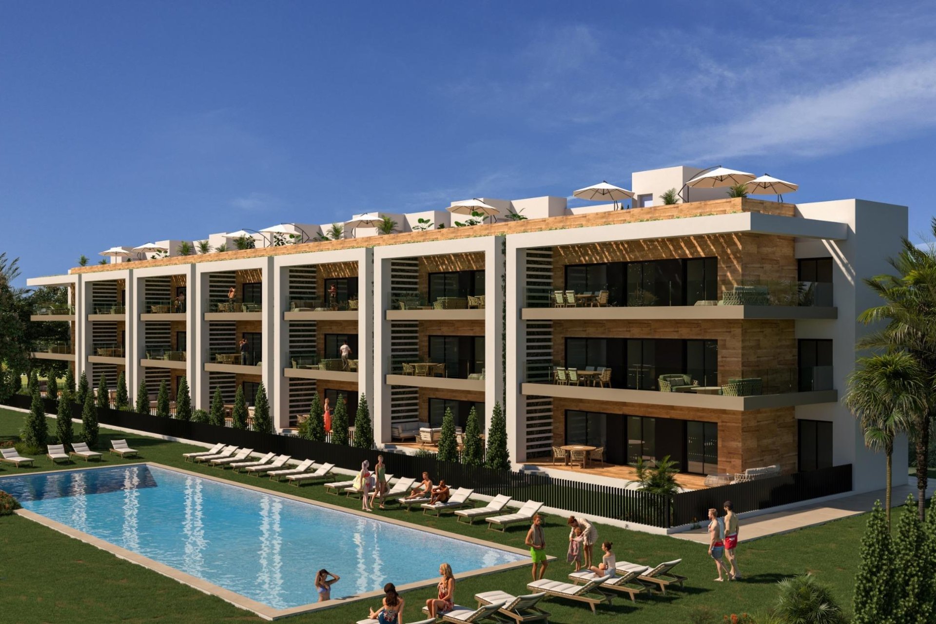 New Build - Apartment / flat - Los Alcazares - Serena Golf