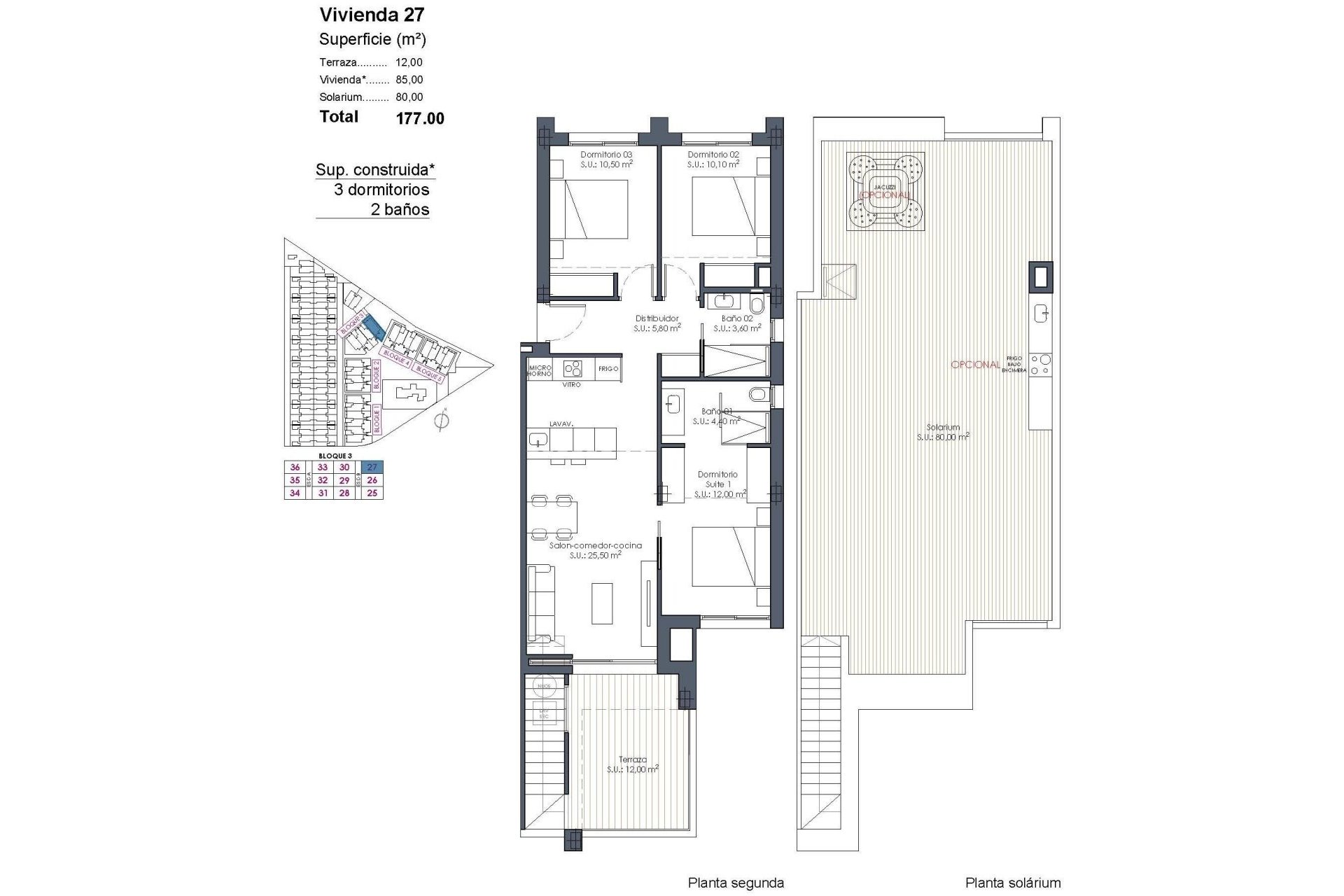 New Build - Apartment / Flat * - Los Alcazares * - Serena Golf *