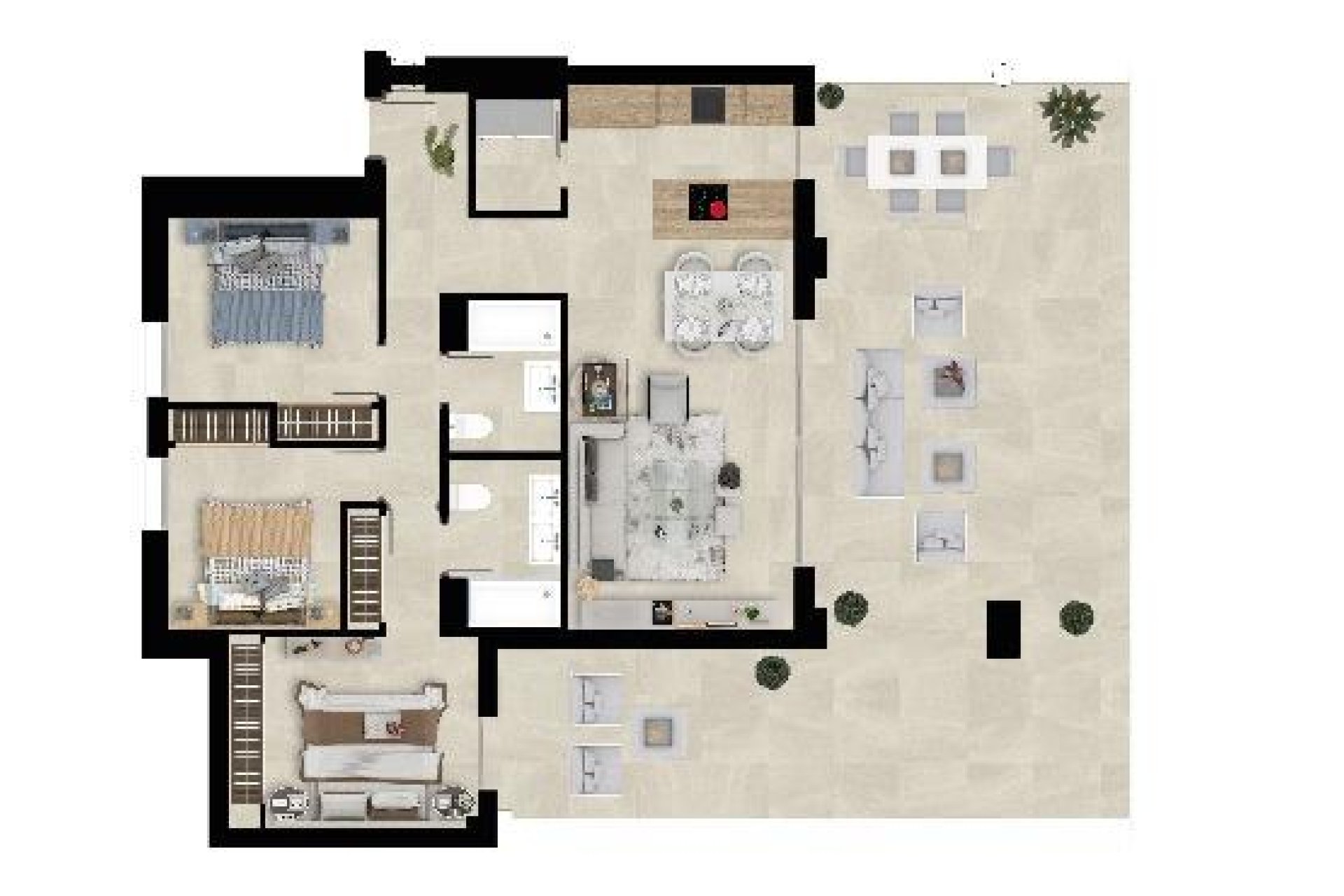 New Build - Apartment / flat - Mijas - Calanova