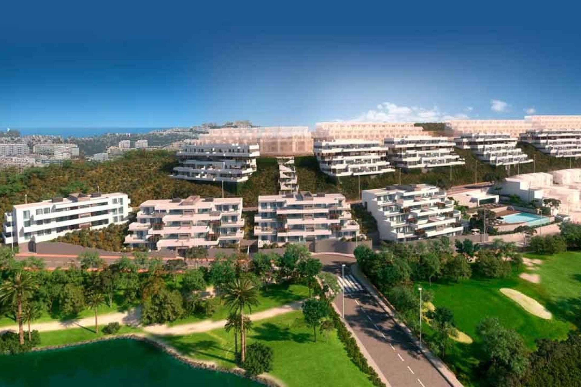 New Build - Apartment / flat - Mijas - La Noria Golf