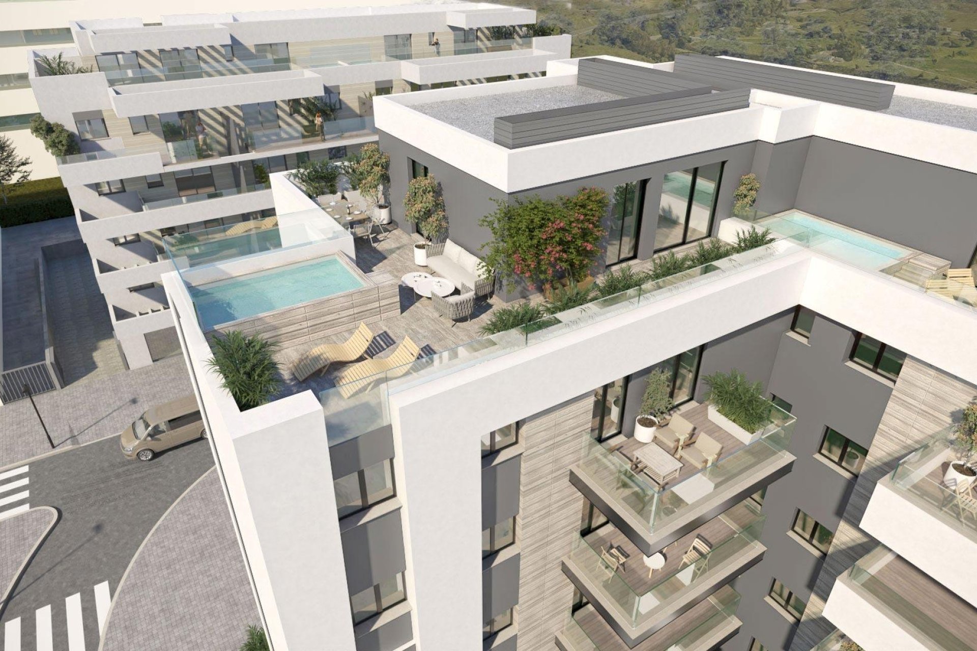 New Build - Apartment / flat - Mijas - Las Lagunas de Mijas