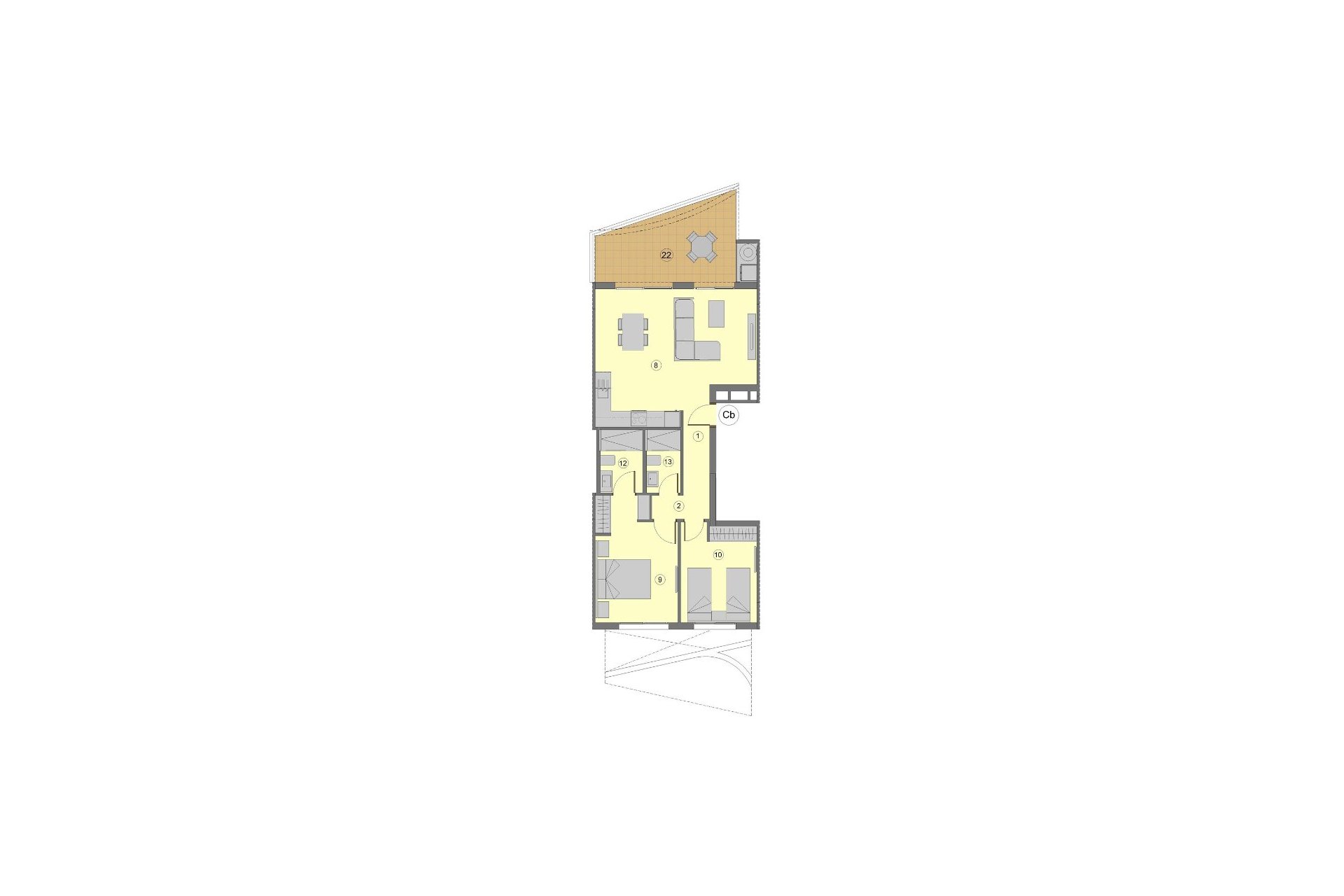 New Build - Apartment / flat - Orihuela Costa - Punta Prima