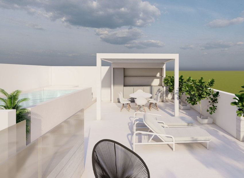 New Build - Apartment / Flat * - Pilar de la Horadada * - pueblo