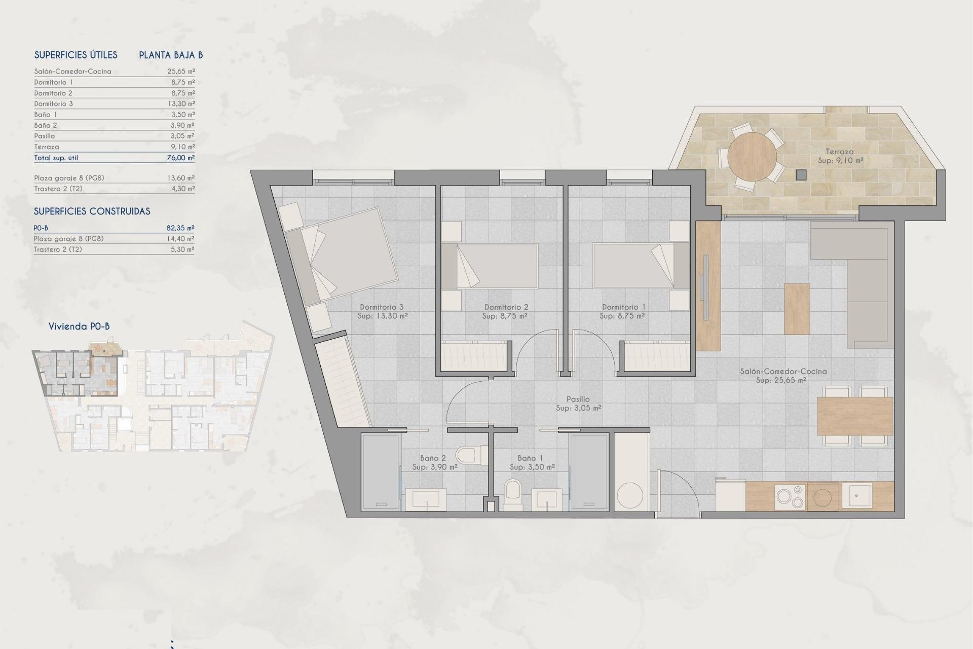 New Build - Apartment / Flat * - San Pedro del Pinatar * - Lo Pagan *