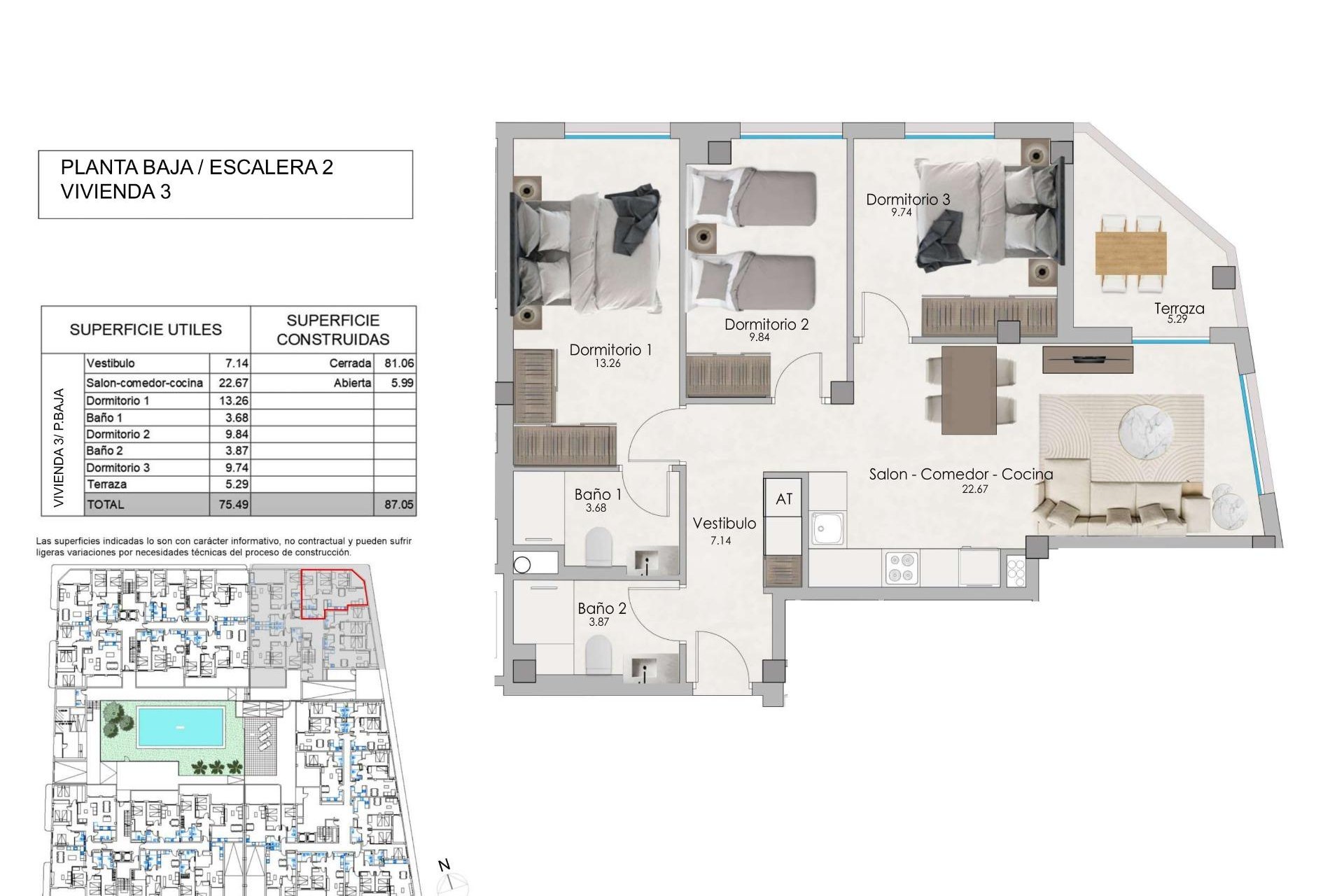 New Build - Apartment / flat - Santa Pola - Estacion de autobuses