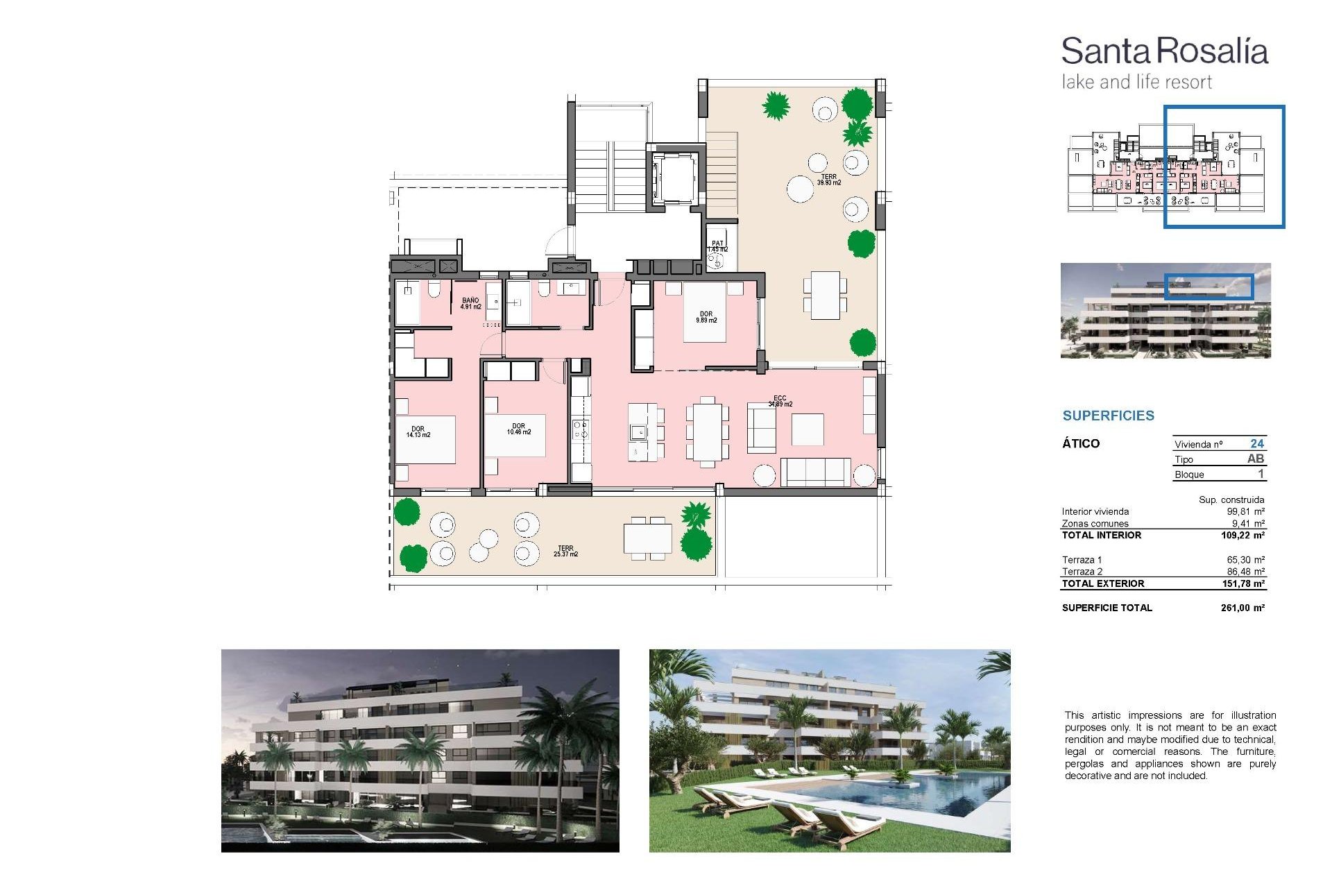 New Build - Apartment / flat - Torre Pacheco - Santa Rosalia