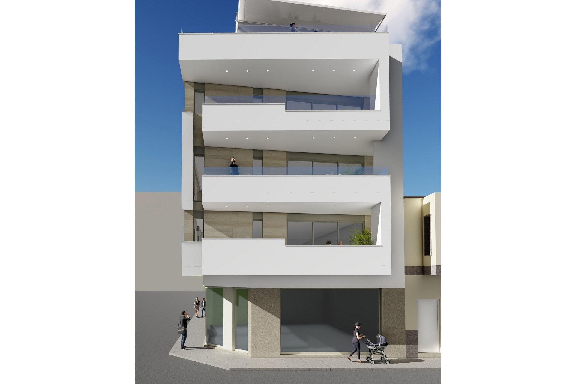 New Build - Apartment / Flat * - Torrevieja - Playa del Cura *