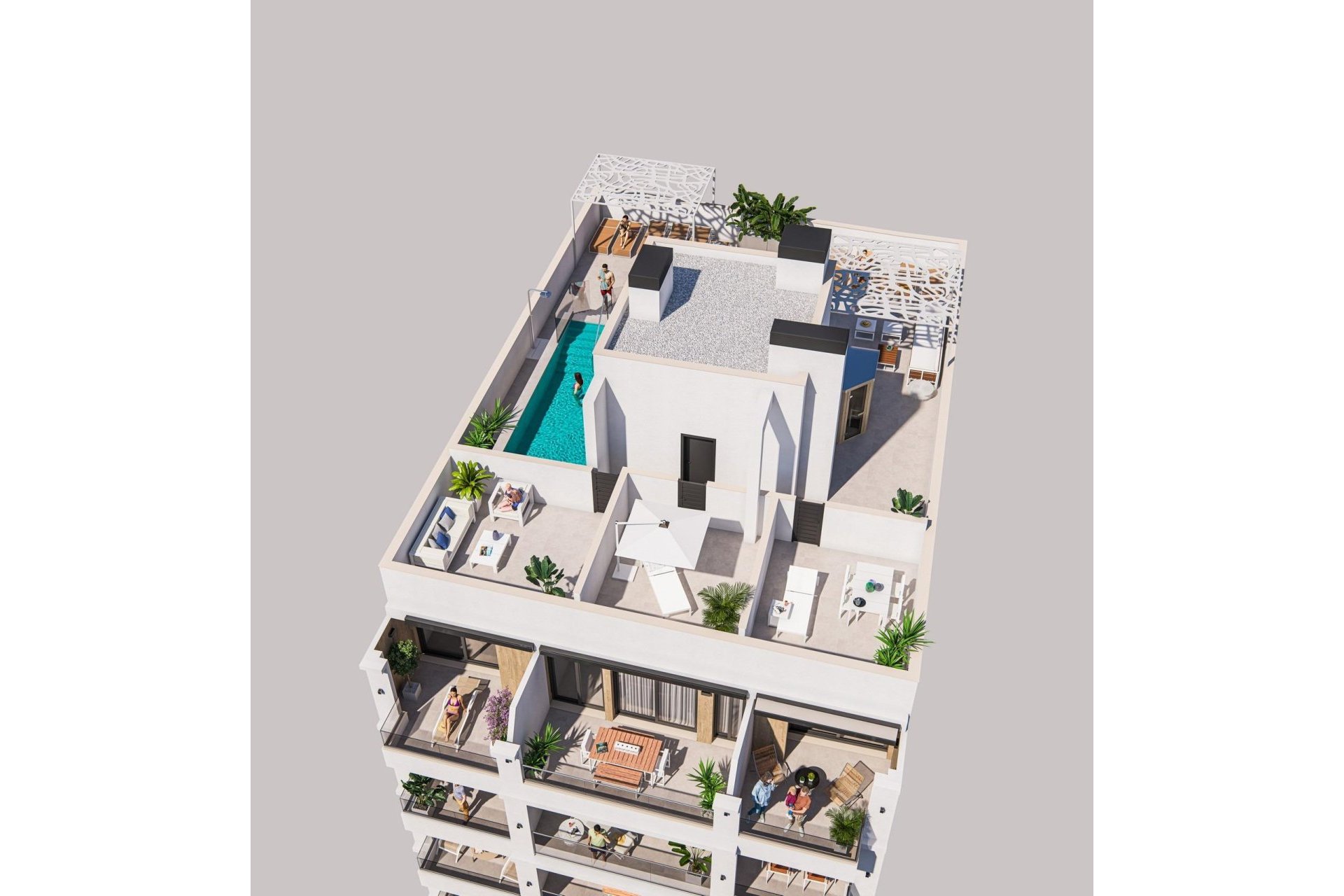 New Build - Apartment / Flat * - Torrevieja * - Playa del Cura *