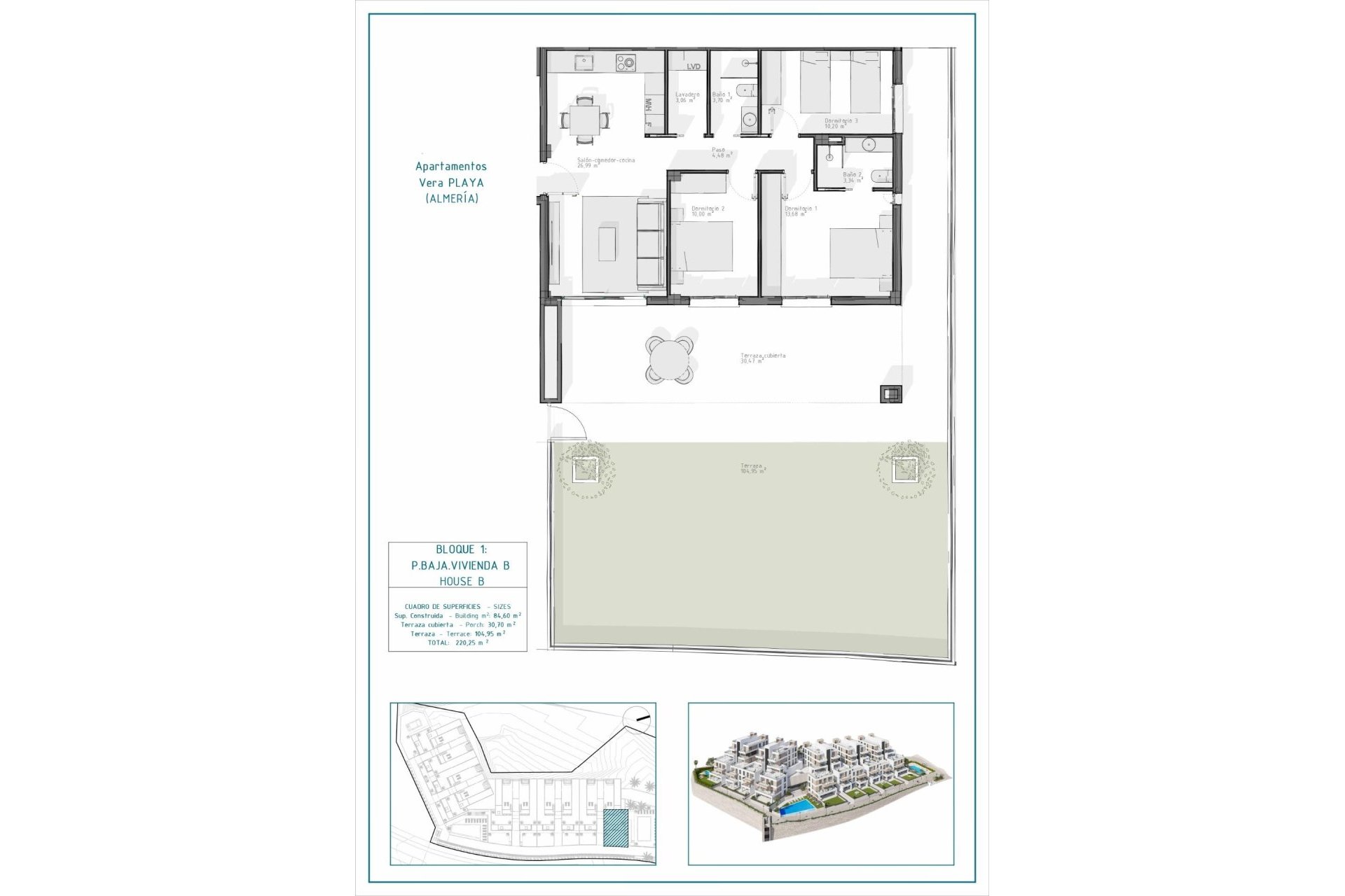 New Build - Apartment / Flat * - Vera * - Pueblo Salinas *