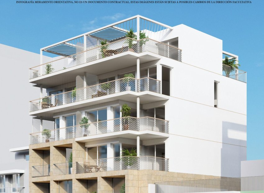 New Build - Apartment / flat - Villajoyosa - Pueblo