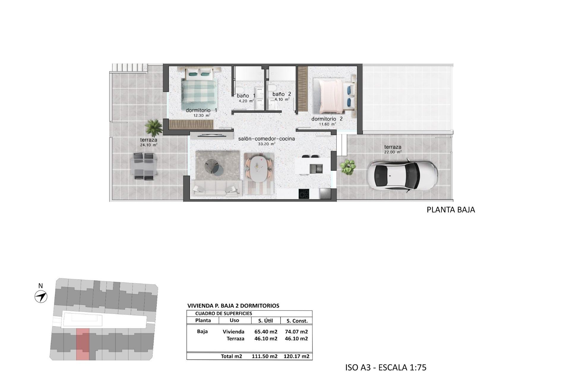 New Build - Bungalow - Pilar de la Horadada