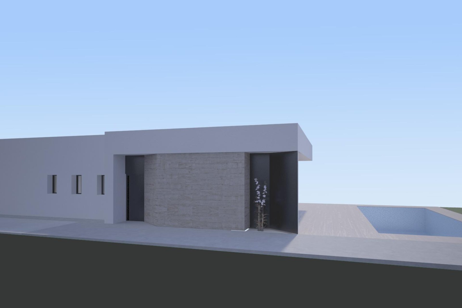 New Build - Villa - Aspe - Center