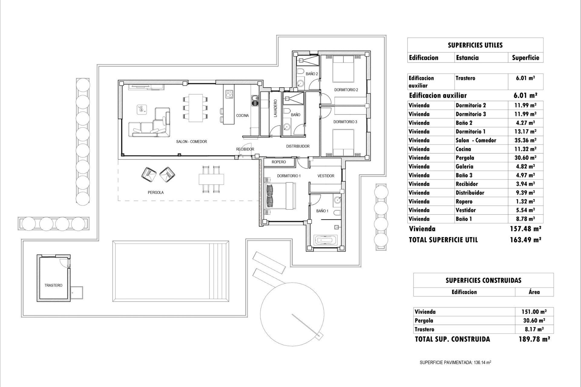 New Build - Villa * - Aspe * - Poligono 19