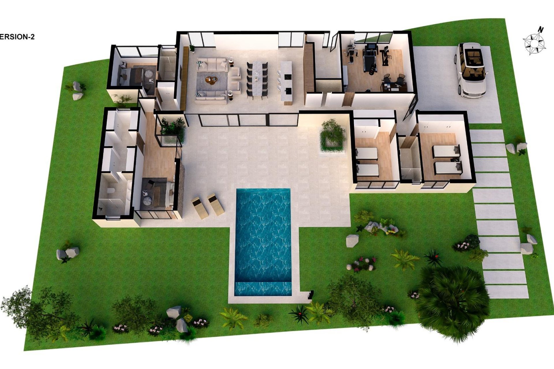 New Build - Villa - Banos y Mendigo - Altaona Golf