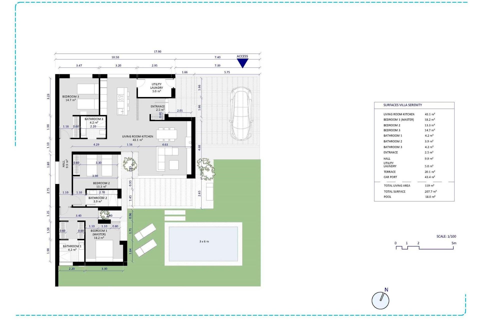 New Build - Villa * - Banos y Mendigo * - Altaona Golf *