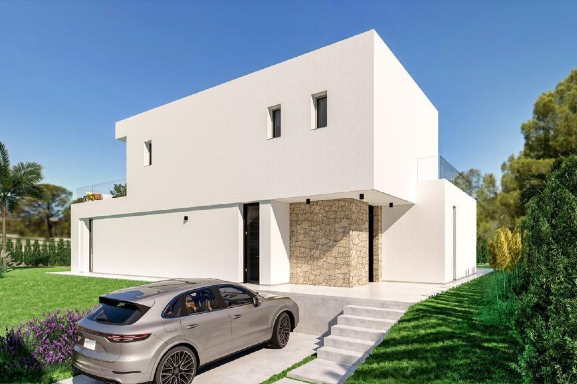 New Build - Villa - Finestrat - Balcon sierra cortina