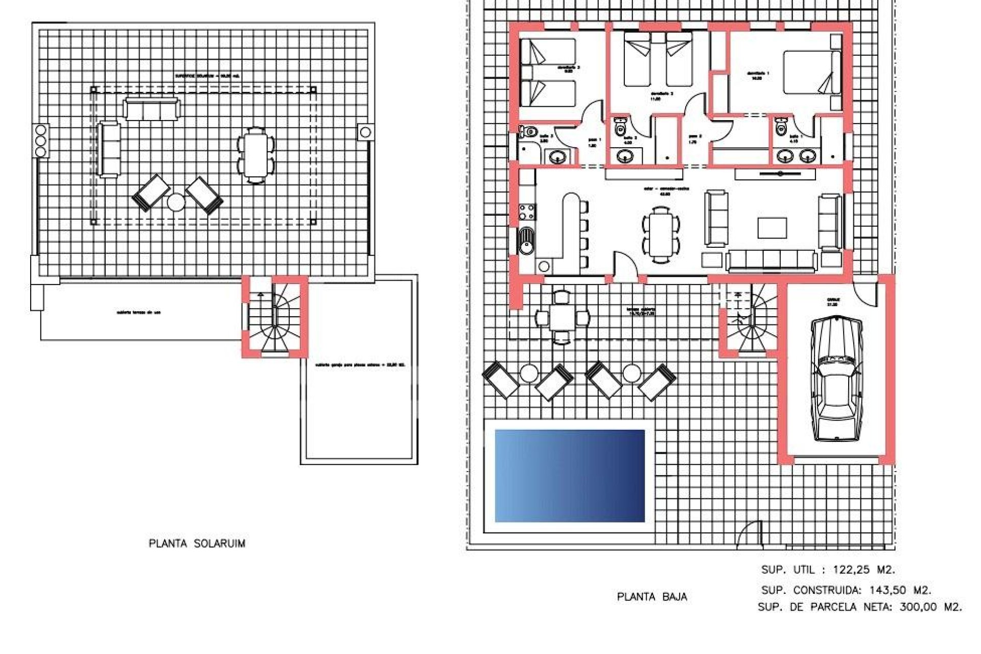 New Build - Villa - Fuente Álamo - La Pinilla