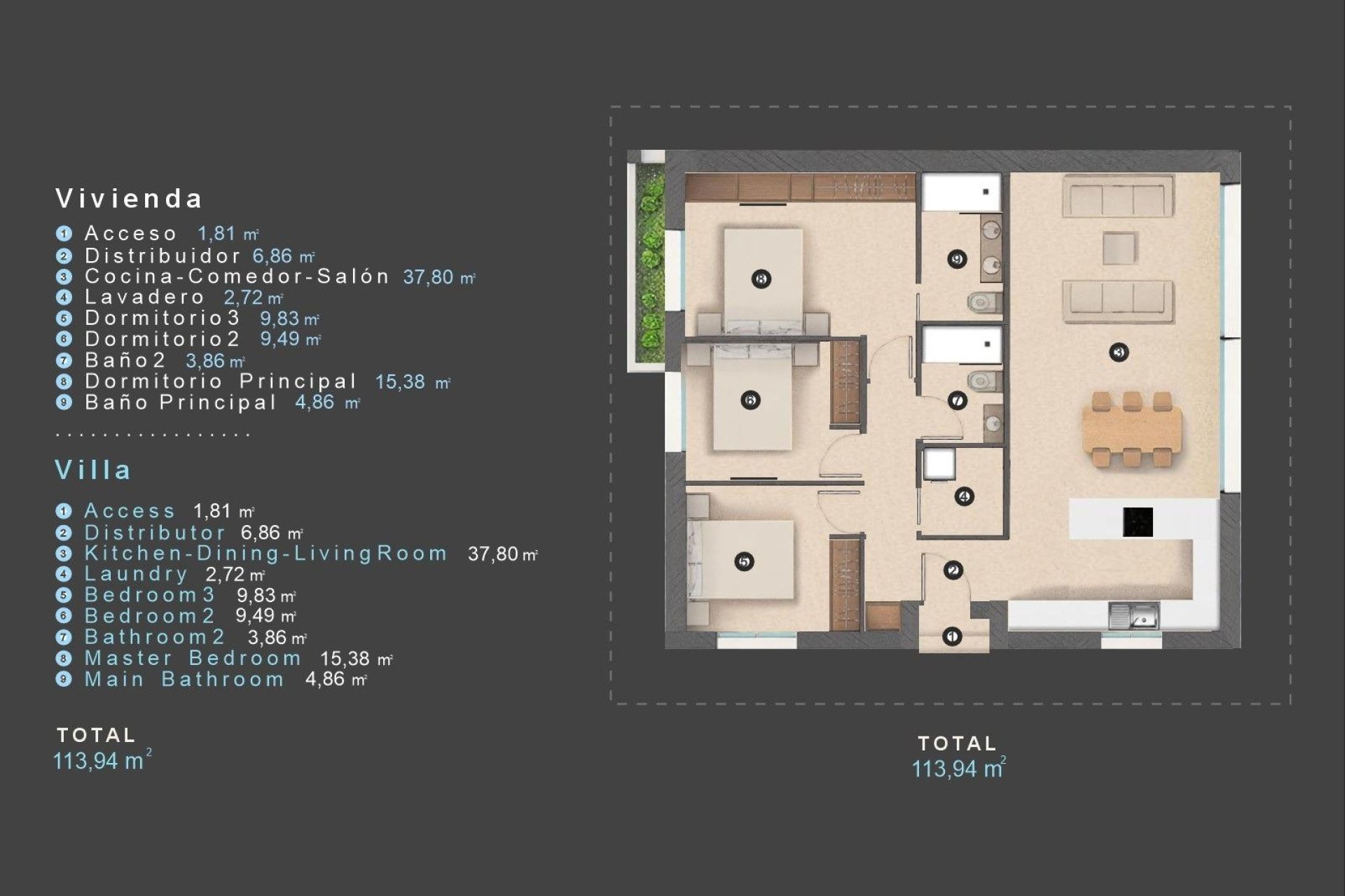 New Build - Villa * - Orihuela Costa * - Las Filipinas *