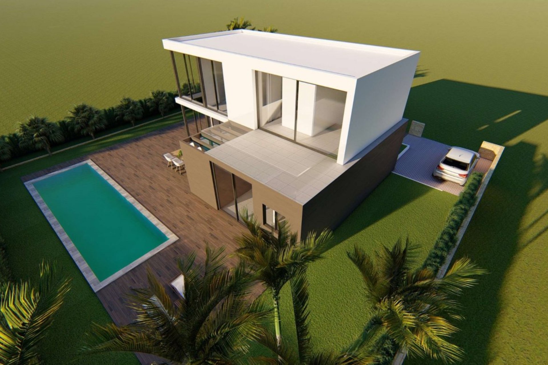 New Build - Villa - Polop - Alberca