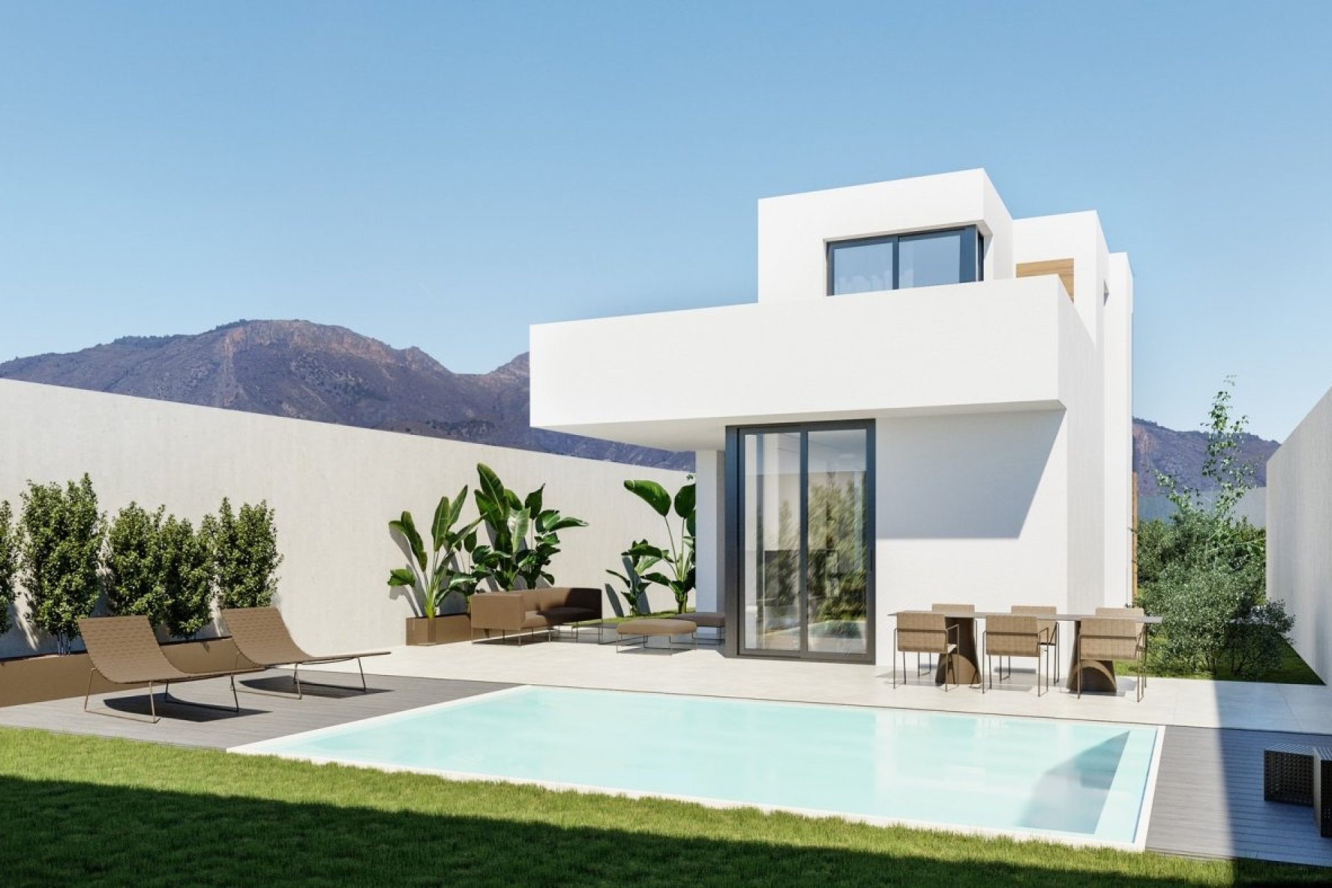 New Build - Villa - Polop - La Alberca