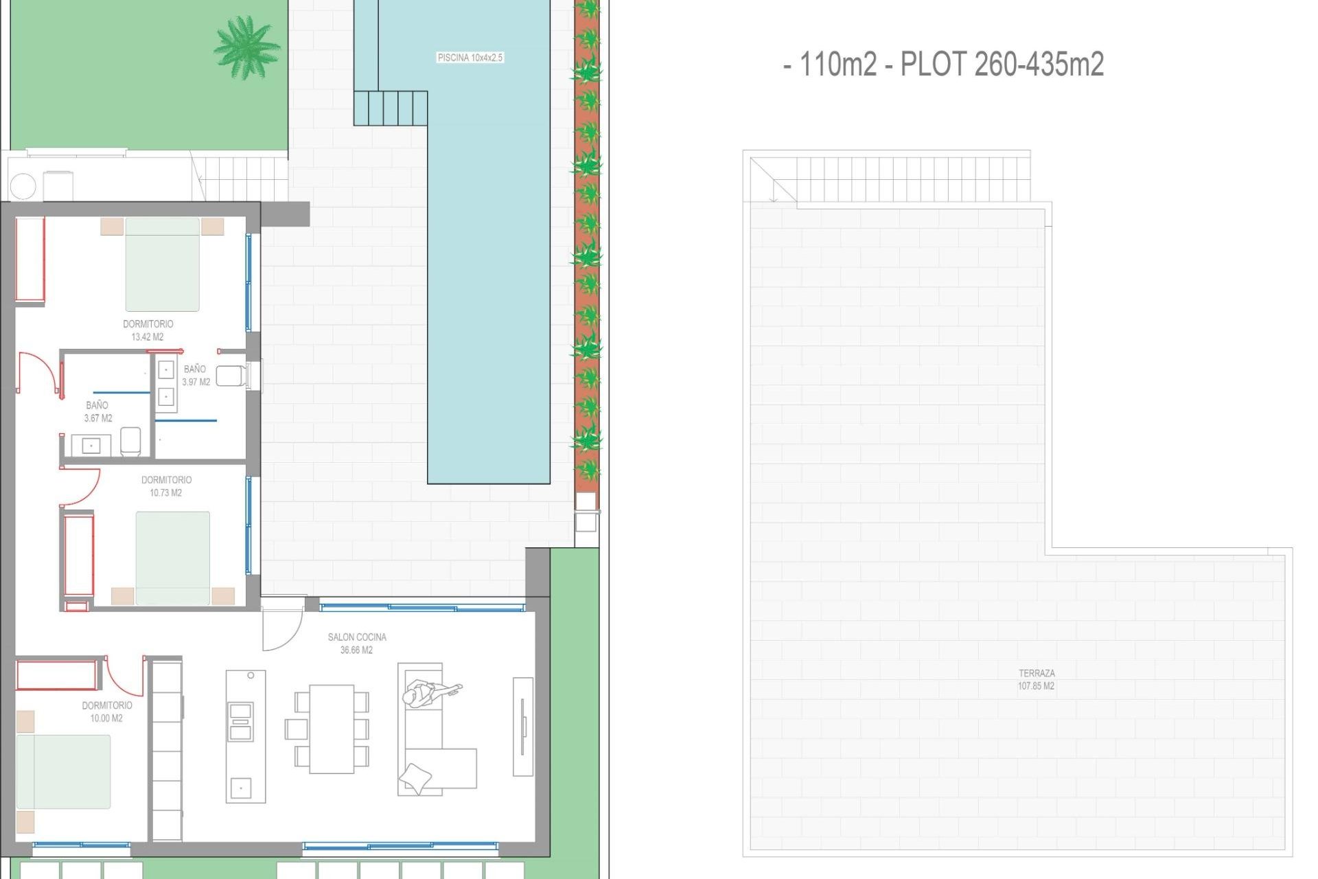 New Build - Villa * - San Javier * - Parque del doce *