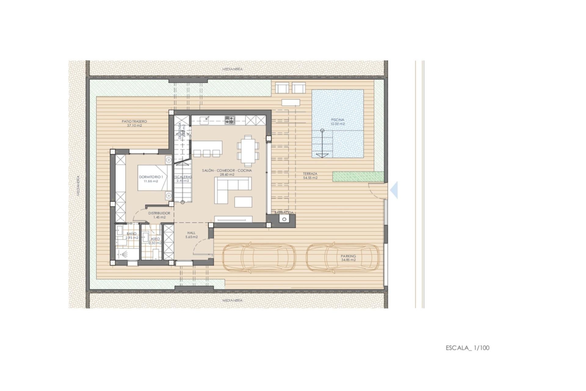 New Build - Villa - San Juan de los Terreros - Las Mimosas