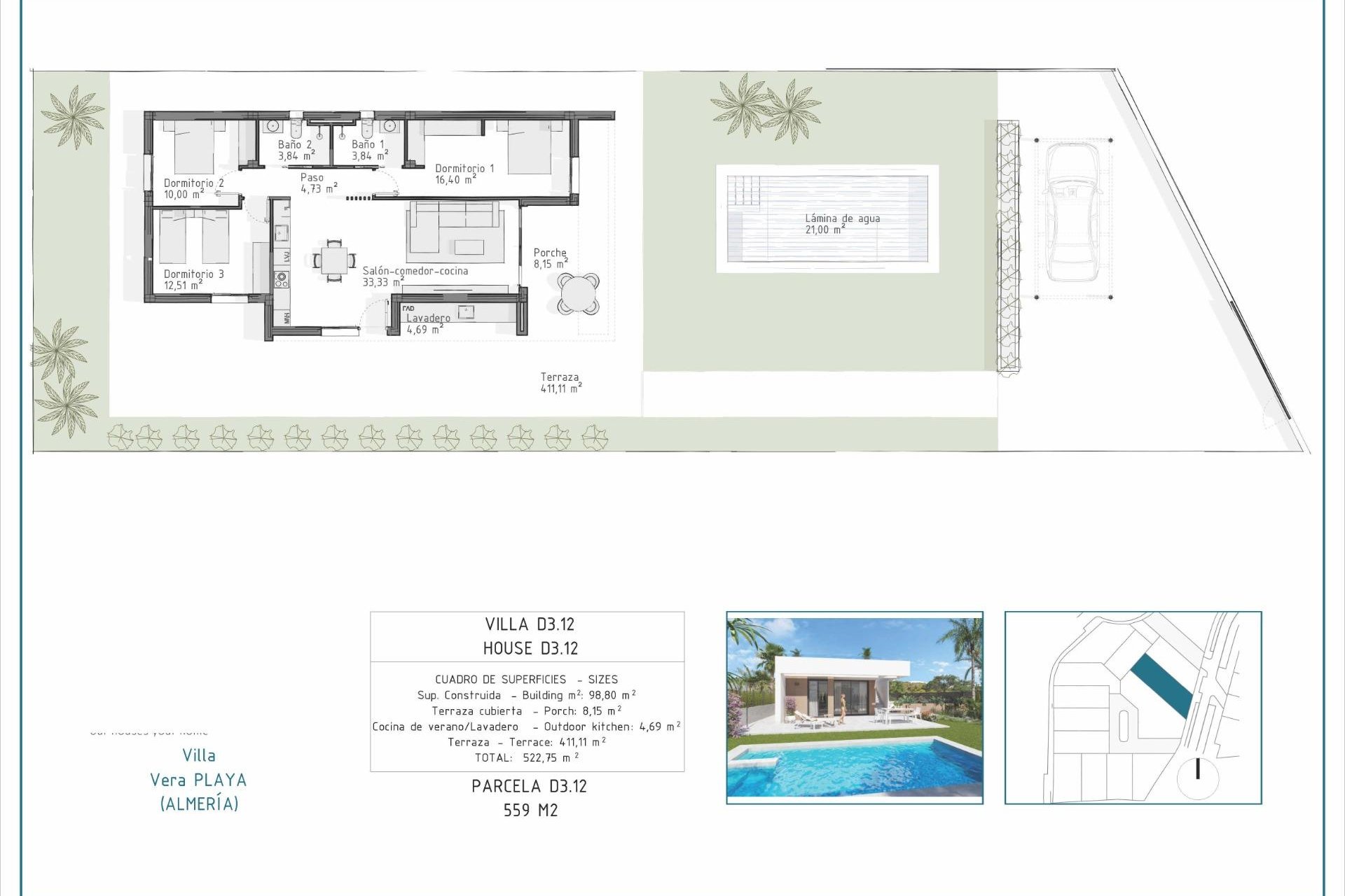 New Build - Villa * - Vera * - Pueblo Salinas