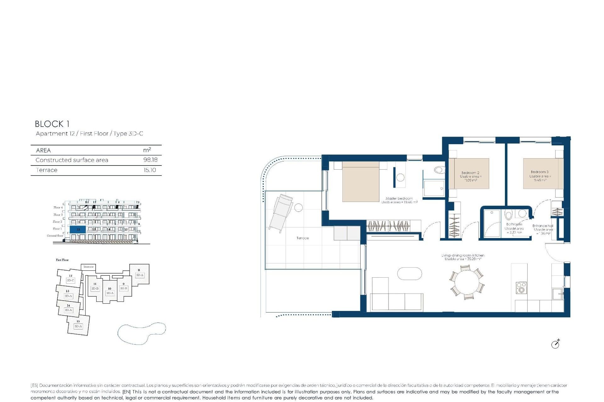 Nieuwbouw Woningen - Appartement - Banos y Mendigo - El Valle Golf