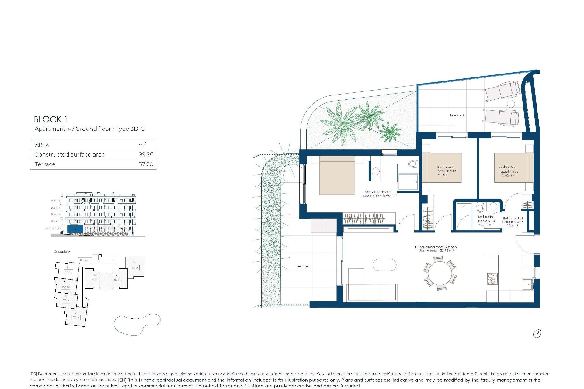 Nieuwbouw Woningen - Appartement - Banos y Mendigo - El Valle Golf