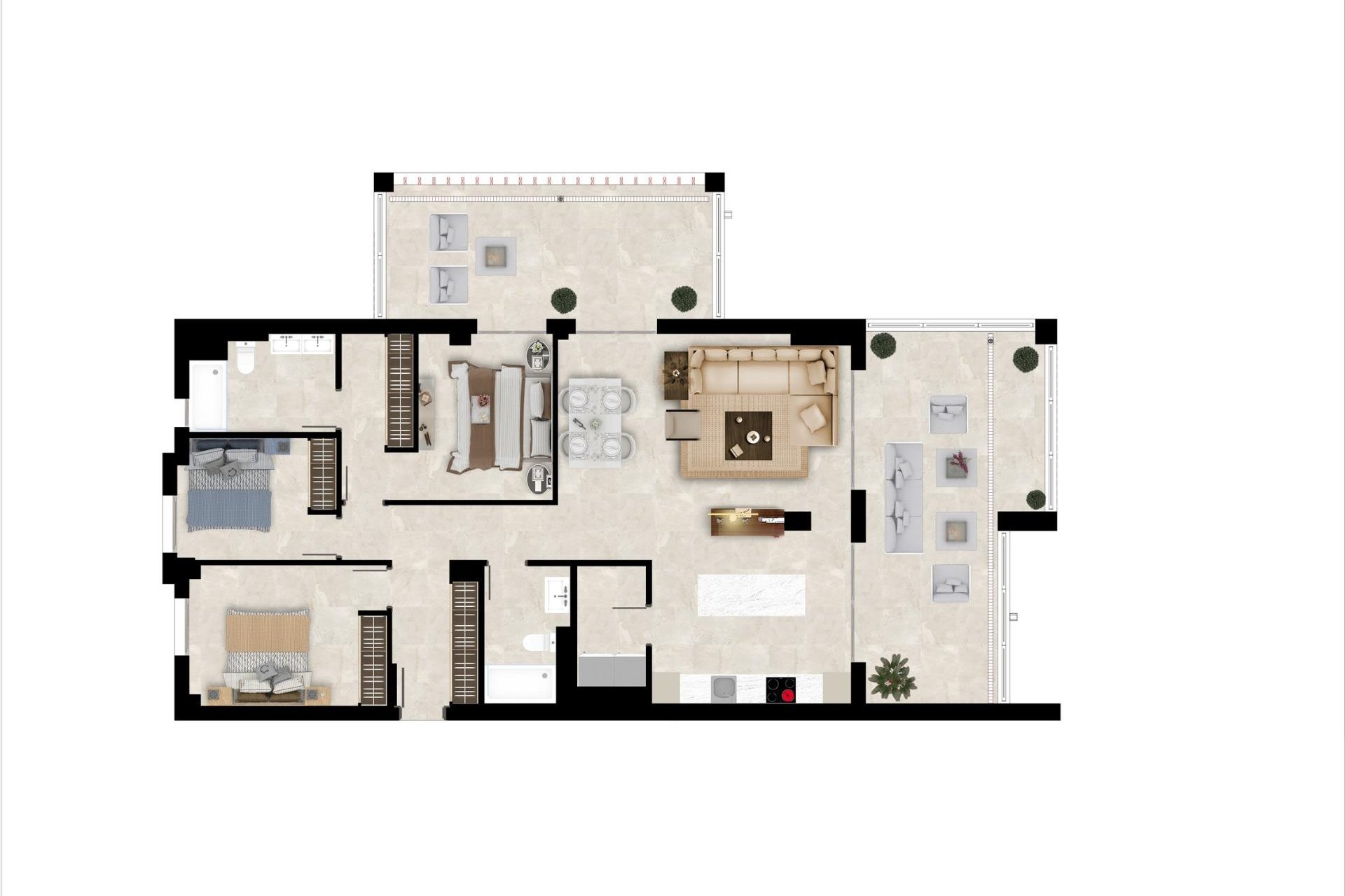 Nieuwbouw Woningen - Appartement - Benahavís - Los Jaralillos