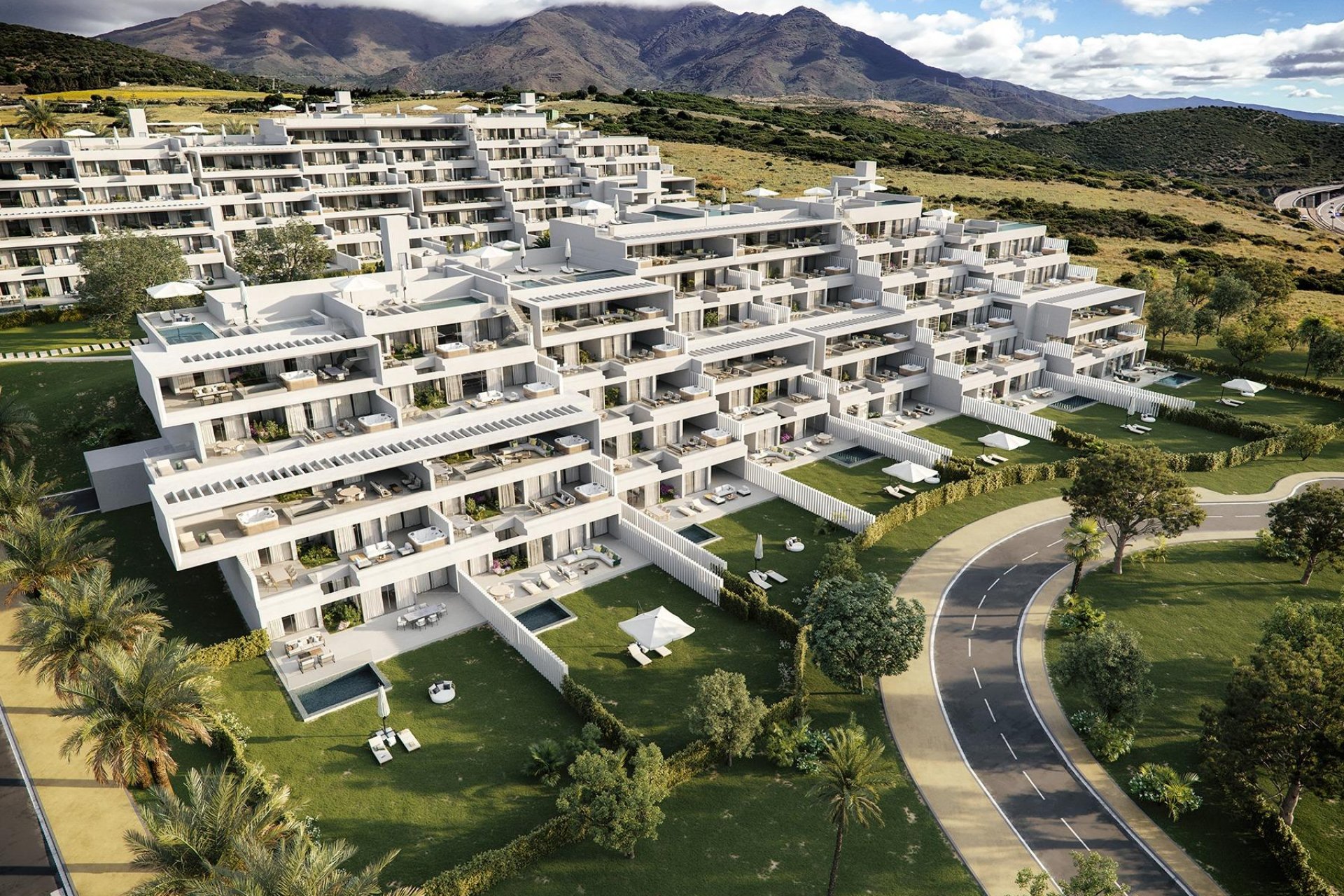 Nieuwbouw Woningen - Appartement - Casares - Alcazaba Lagoon