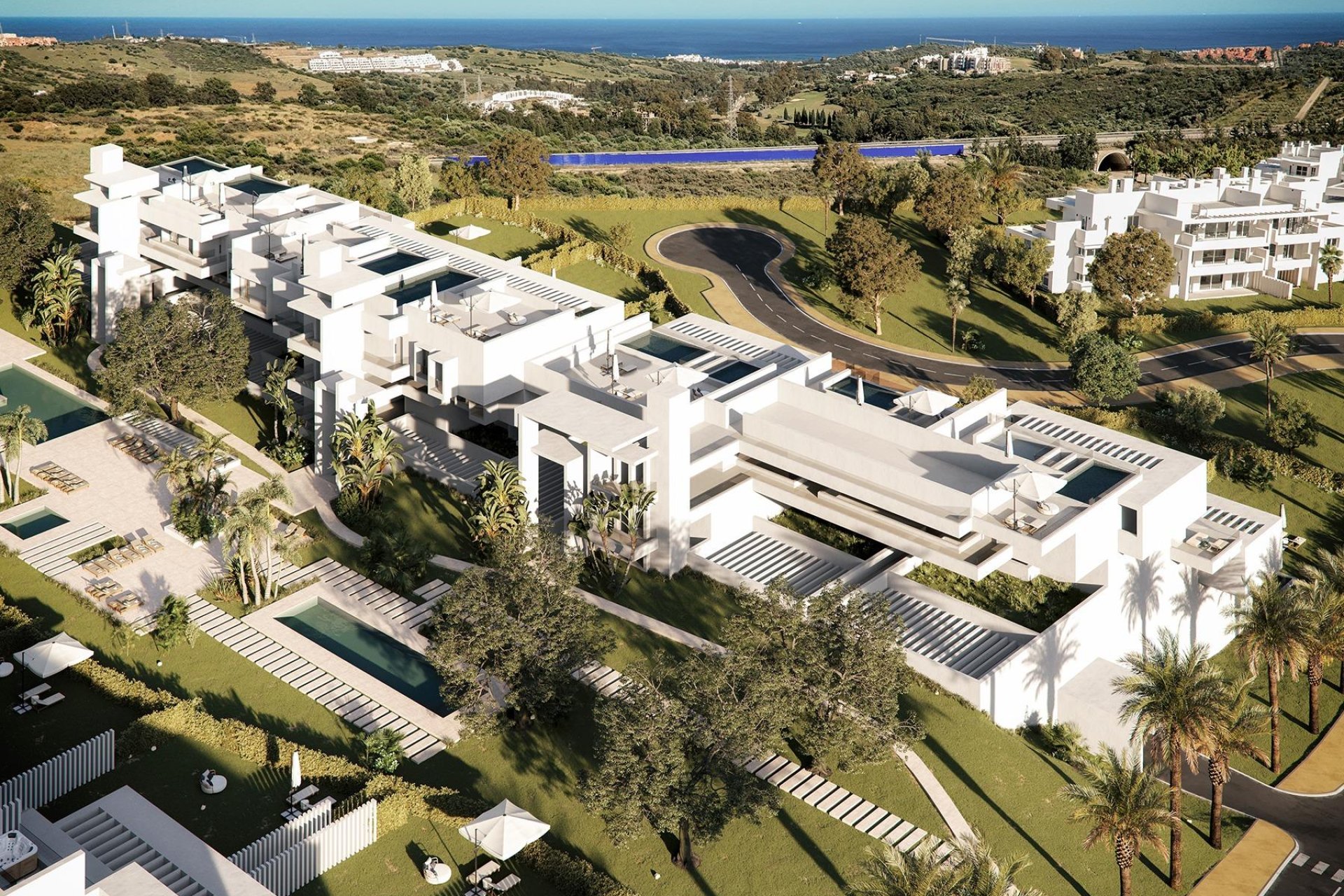 Nieuwbouw Woningen - Appartement - Casares - Alcazaba Lagoon