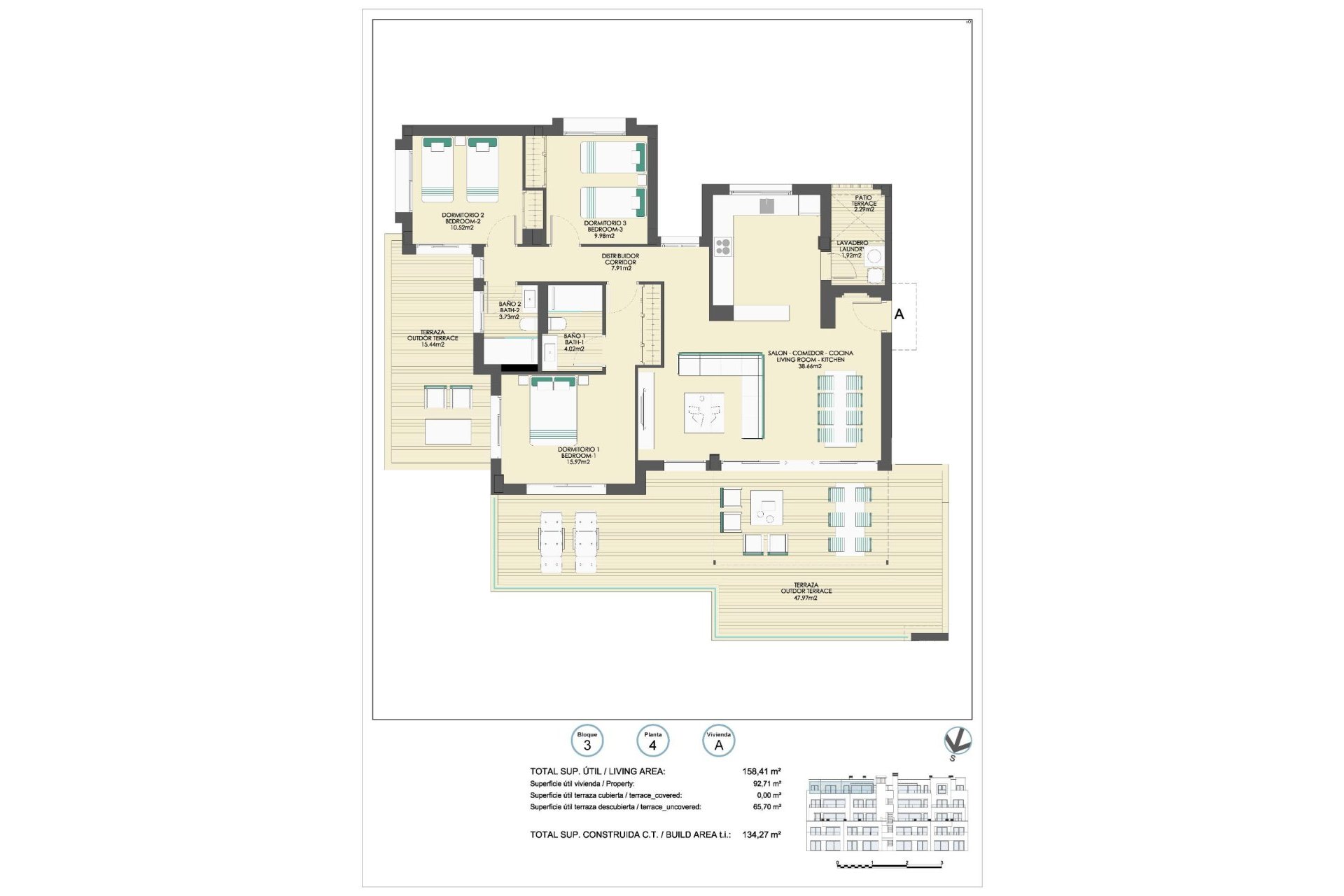 Nieuwbouw Woningen - Appartement - Casares - Buenas Noches