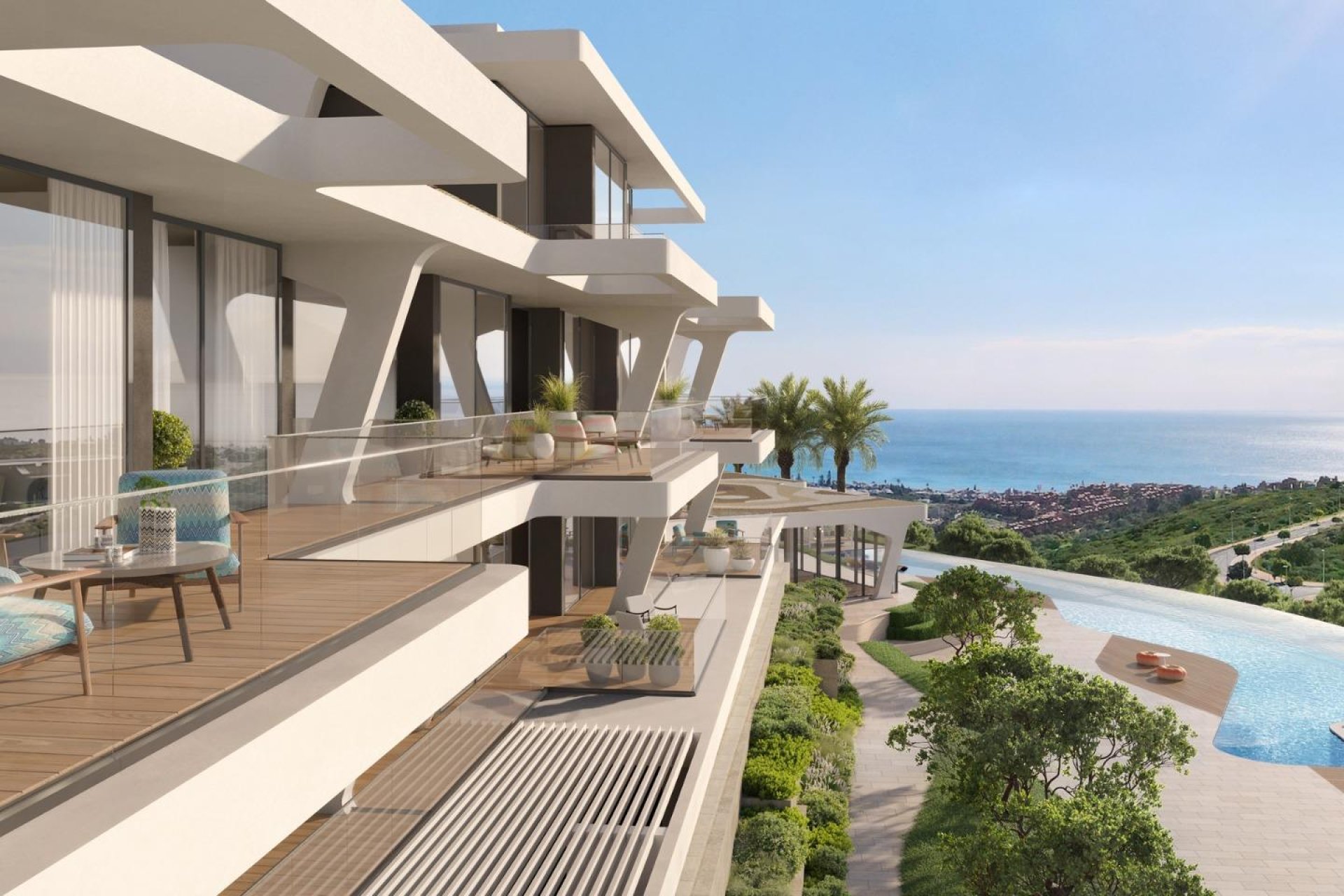 Nieuwbouw Woningen - Appartement - Casares - Finca Cortesín