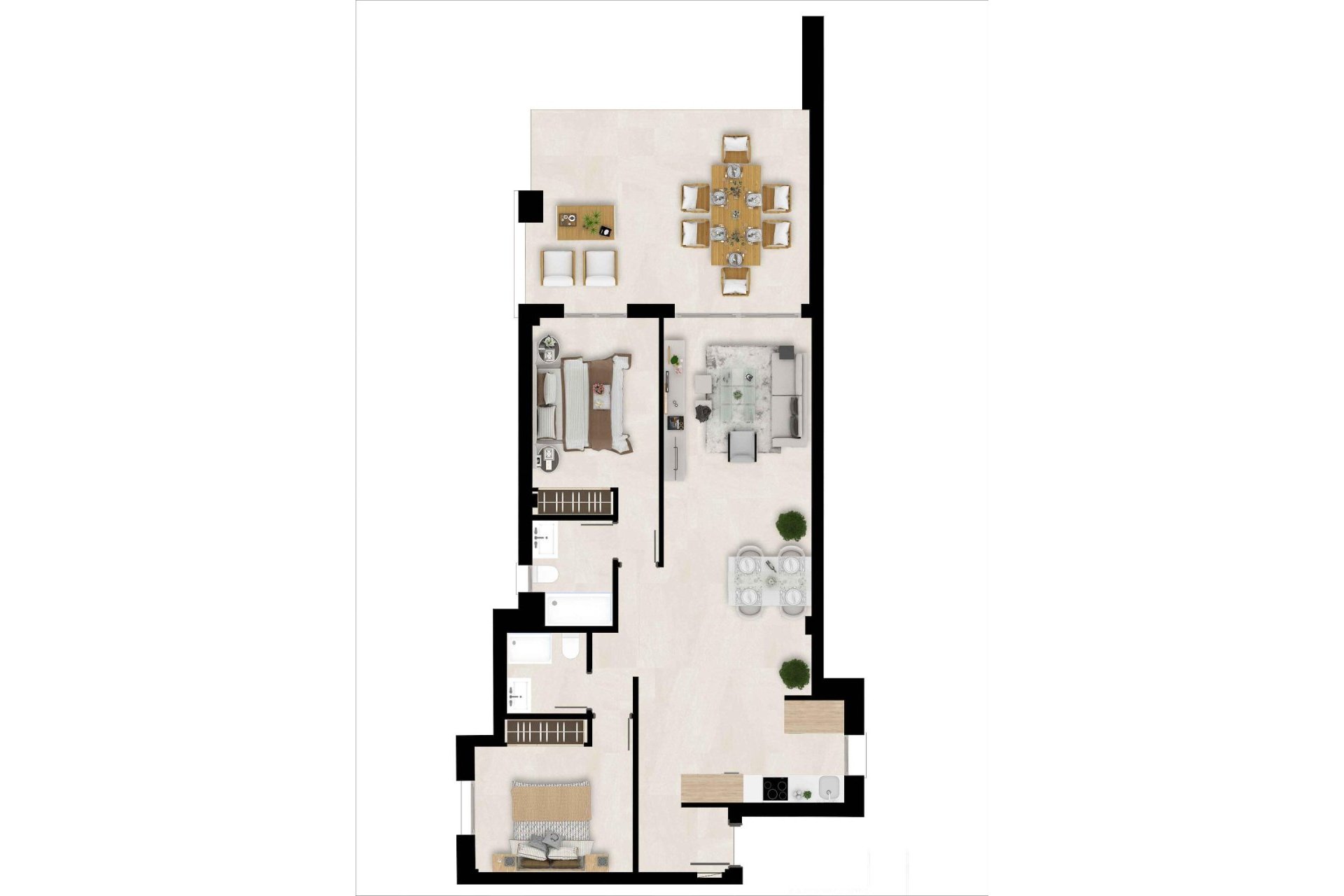 Nieuwbouw Woningen - Appartement - Estepona - Buenas Noches
