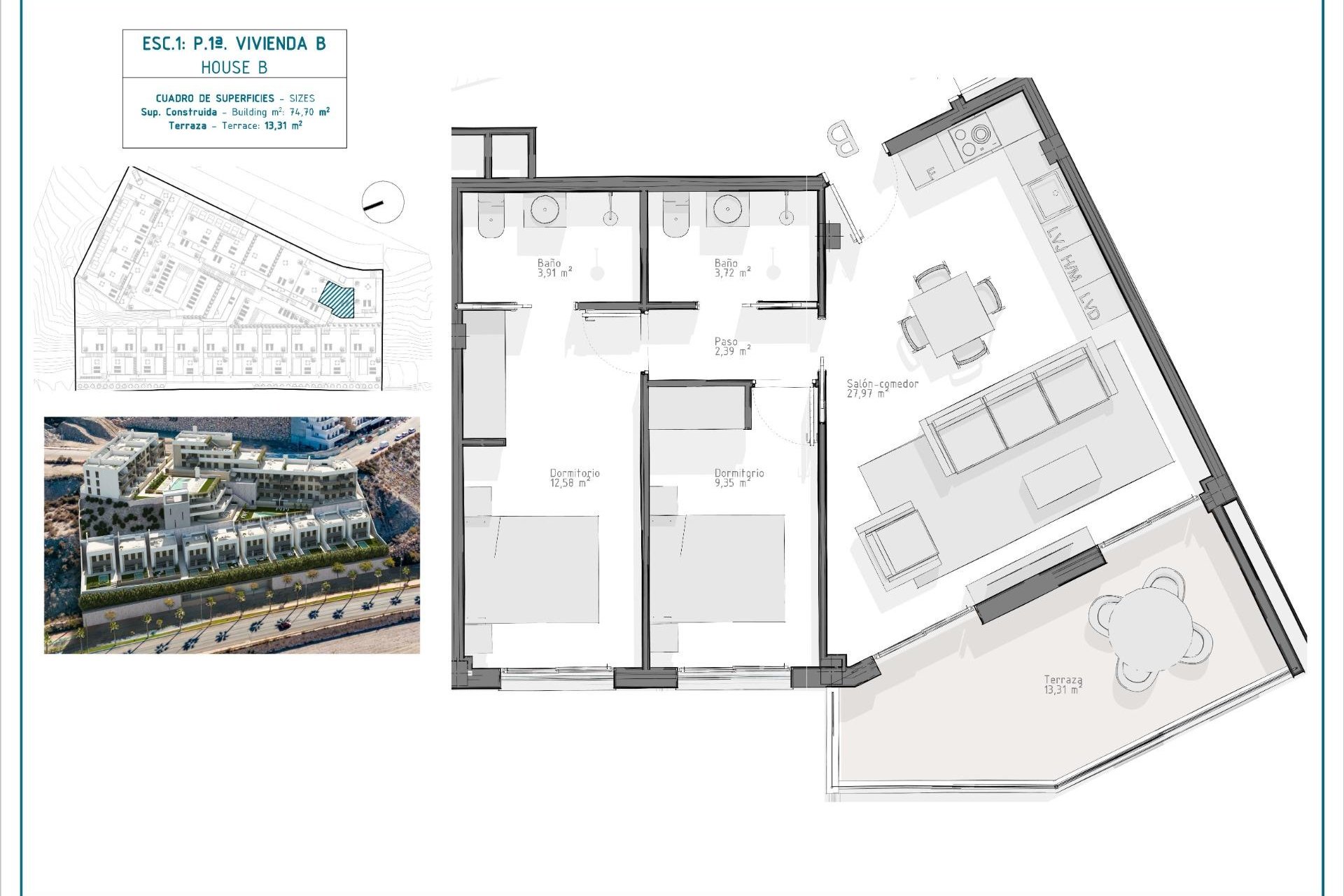 Nieuwbouw Woningen - Appartement / flat - Aguilas - El Hornillo