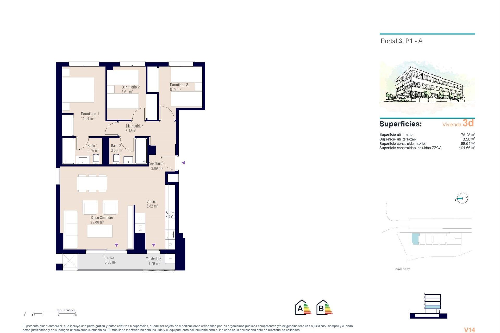 Nieuwbouw Woningen - Appartement / flat - Alicante - San Agustín-PAU 2