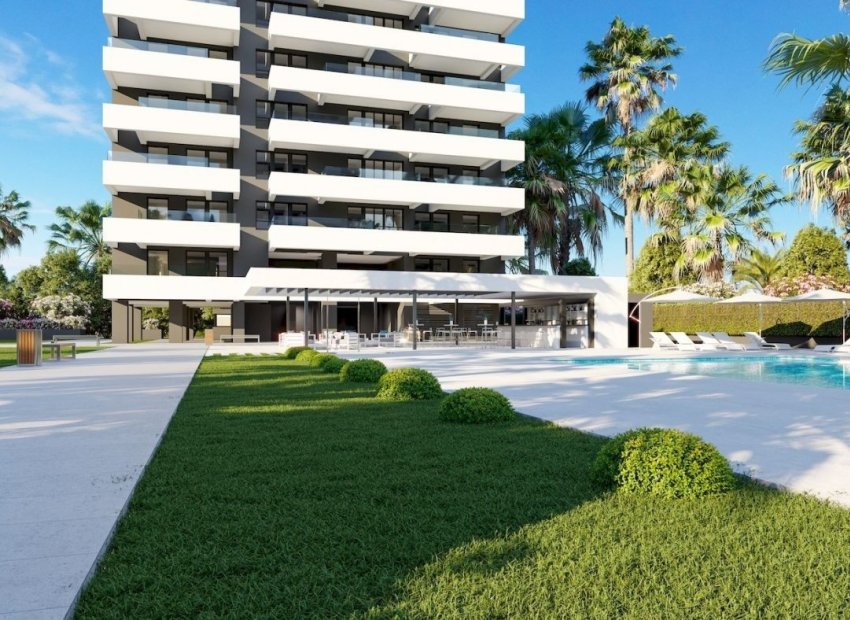 Nieuwbouw Woningen - Appartement / flat - Calpe - Arenal Bol