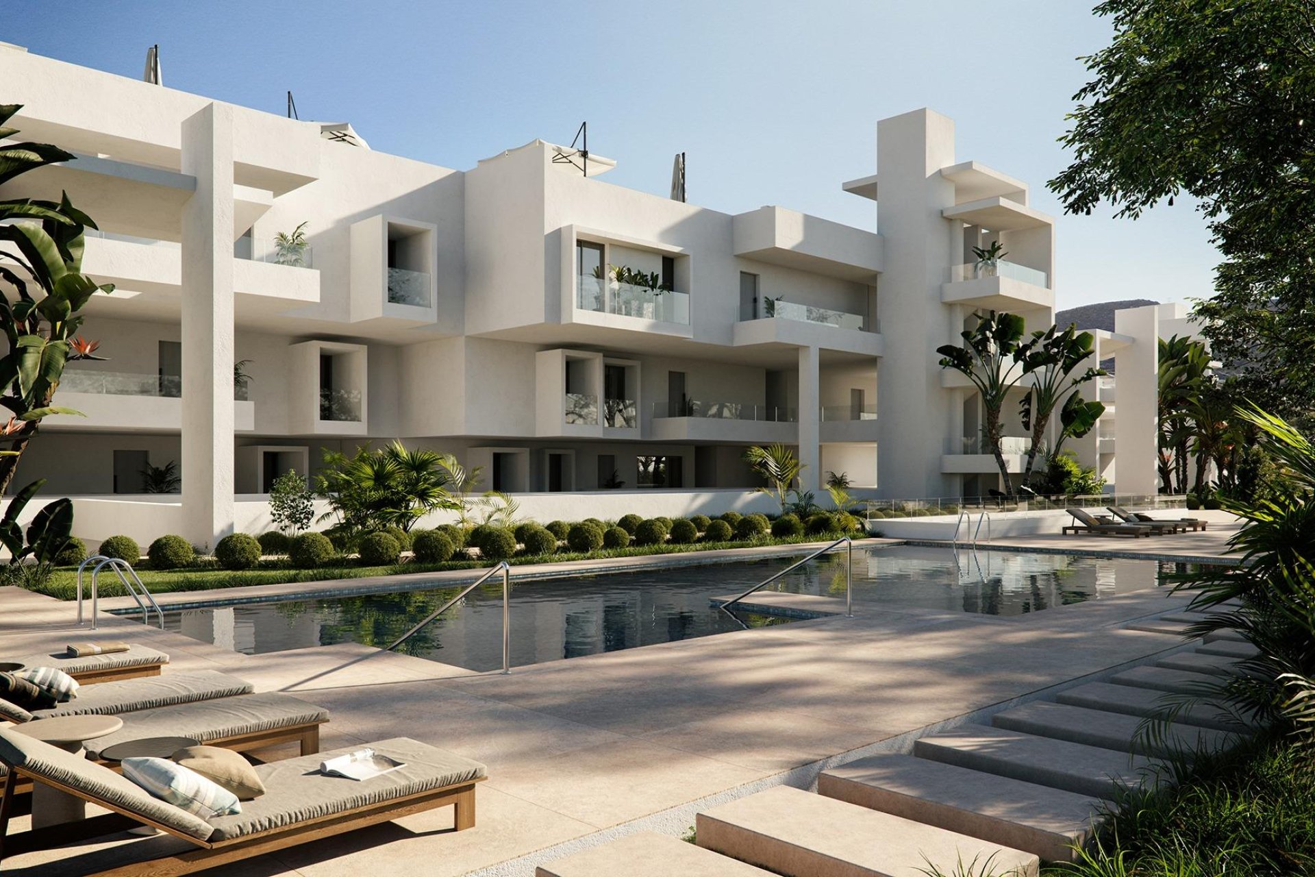 Nieuwbouw Woningen - Appartement / flat - Casares - Alcazaba Lagoon