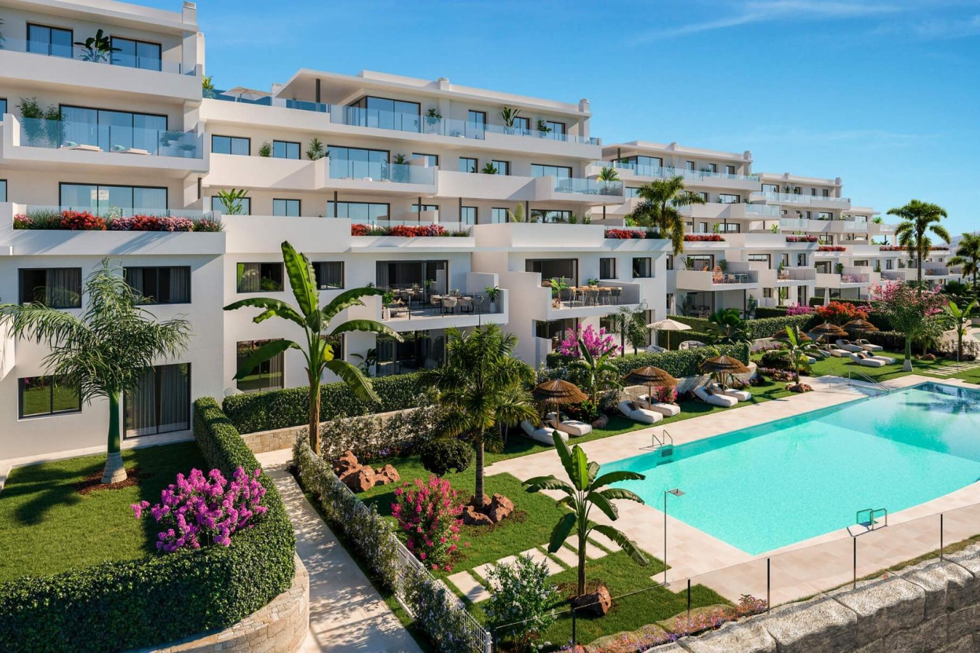 Nieuwbouw Woningen - Appartement / flat - Casares - Finca Cortesín