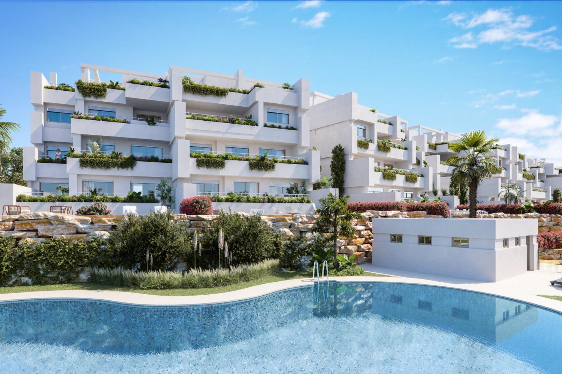 Nieuwbouw Woningen - Appartement / flat - Estepona - Estepona Golf