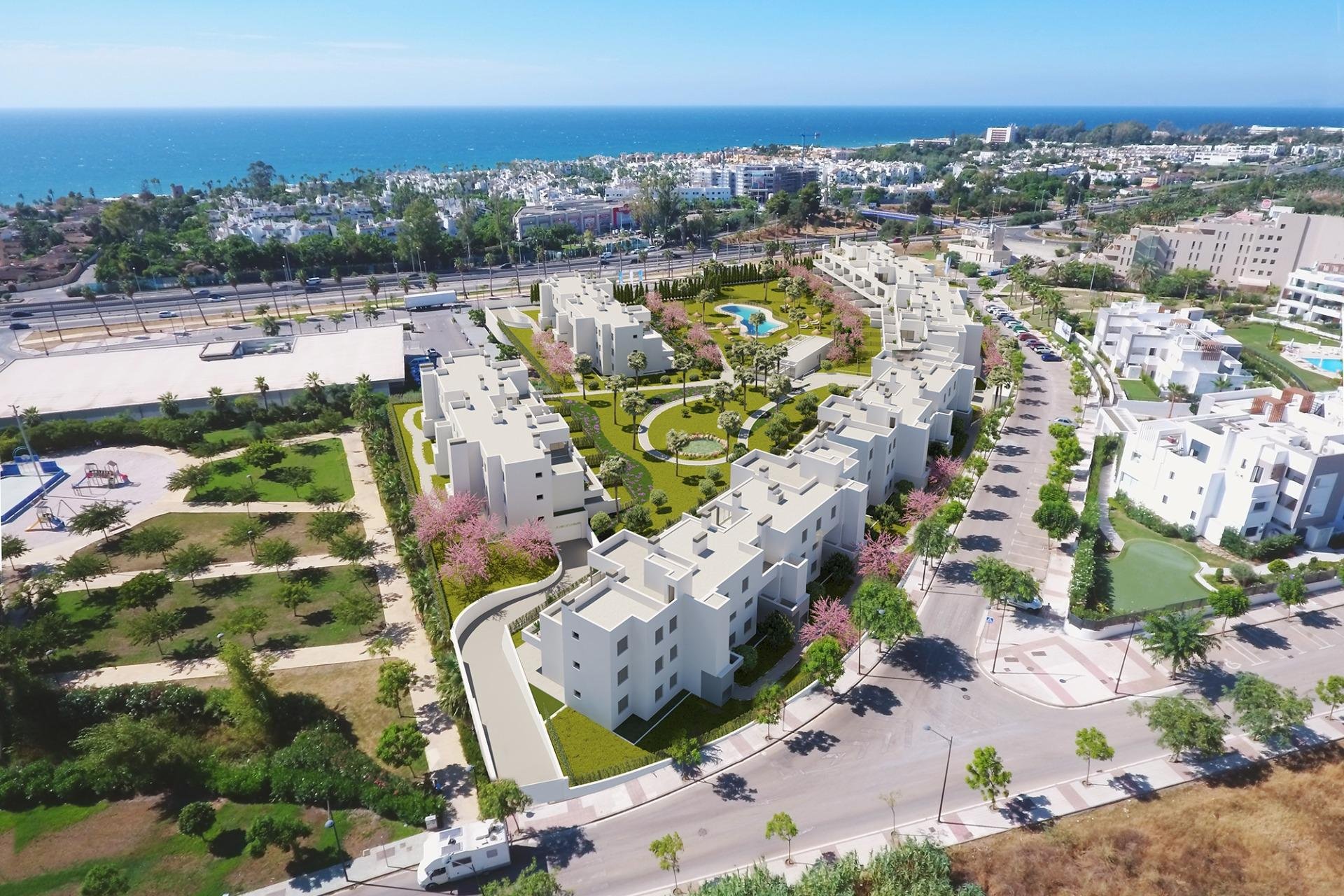 Nieuwbouw Woningen - Appartement / flat - Estepona - Riviera beach