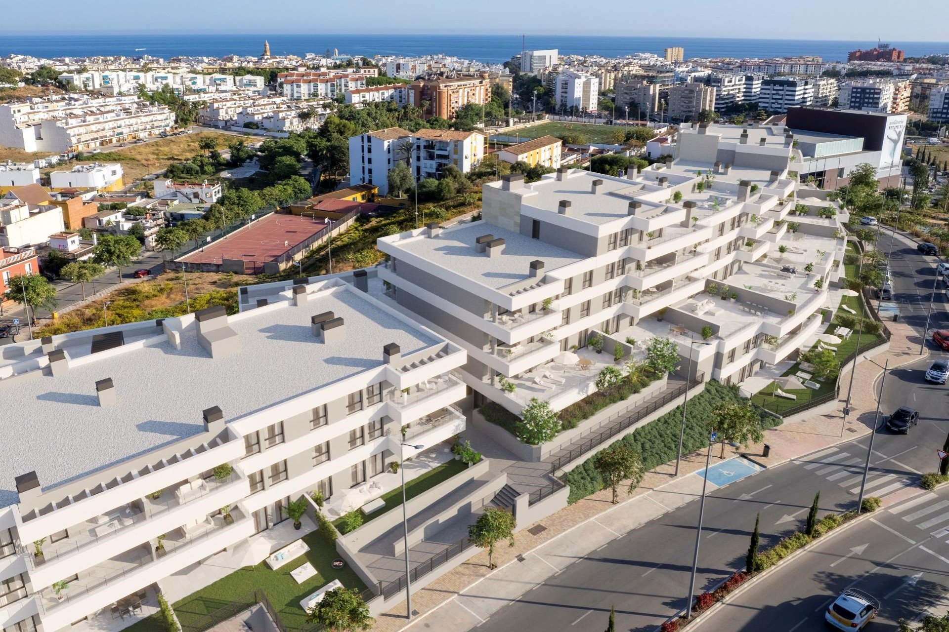 Nieuwbouw Woningen - Appartement / flat - Estepona - Teatro Auditorio Felipe Vi