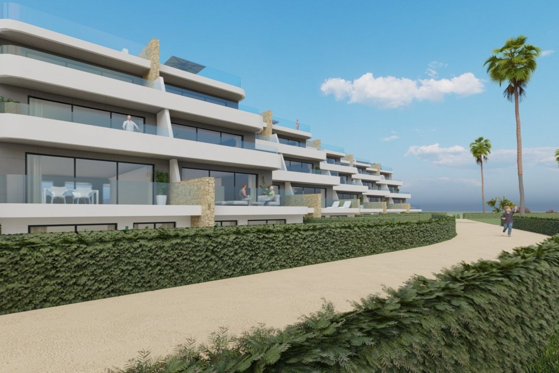 Nieuwbouw Woningen - Appartement / flat - Finestrat - Camporrosso Village