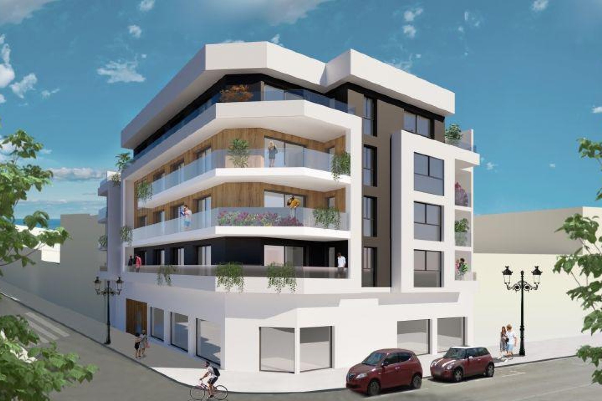 Nieuwbouw Woningen - Appartement / flat - Guardamar del Segura - Center